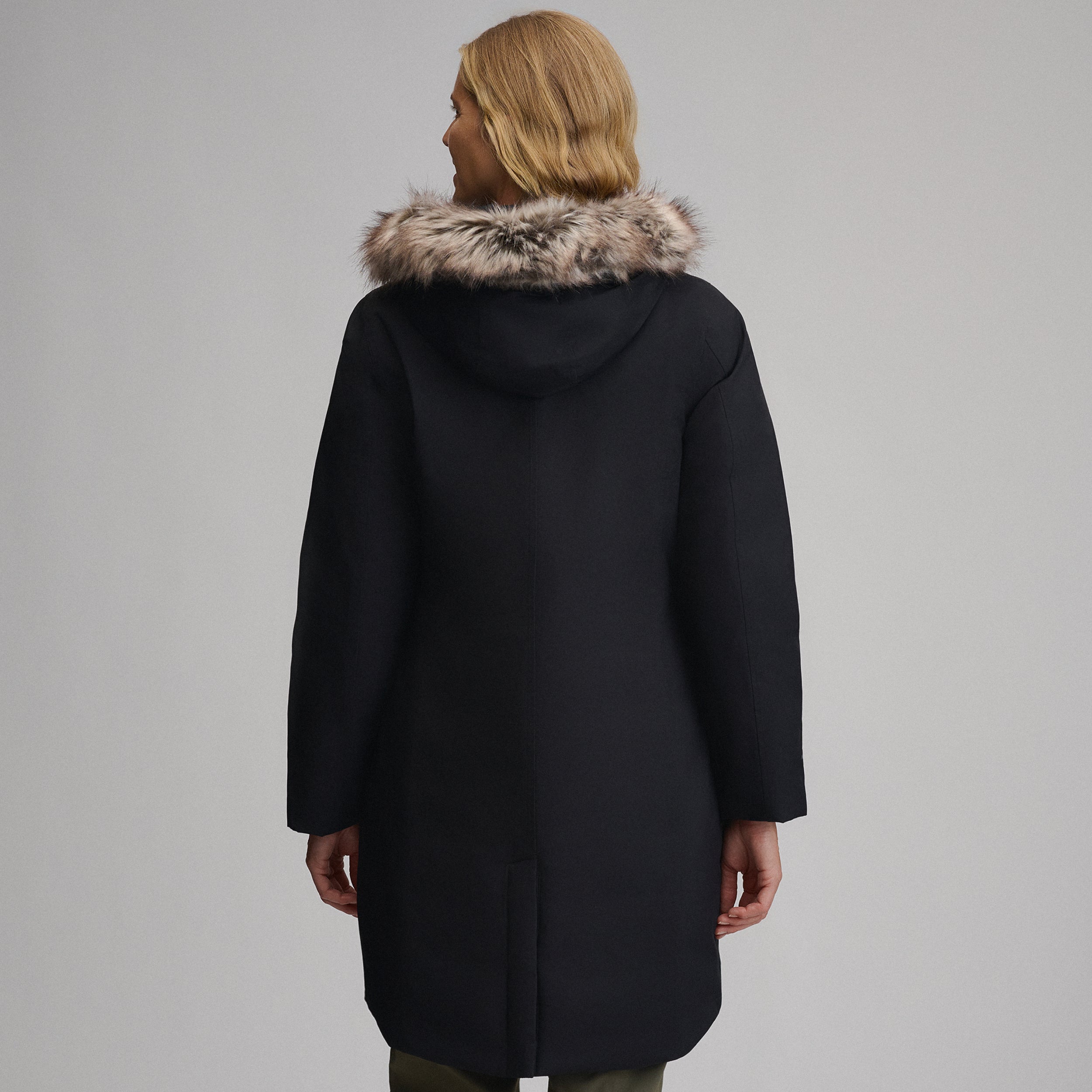 Women's Olympia Waterproof Down Stadium Coat - Image 2