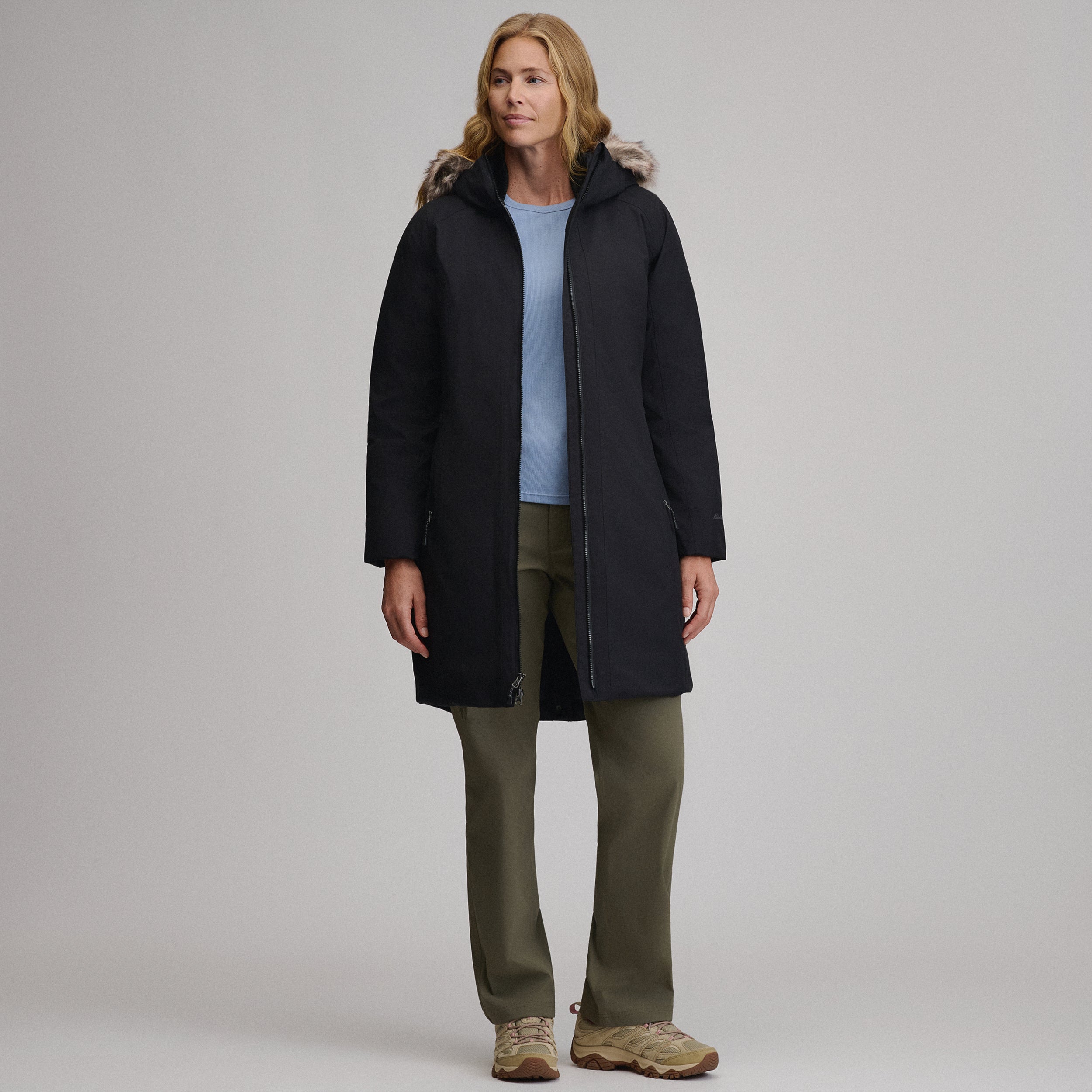 Women's Olympia Waterproof Down Stadium Coat - Image 5