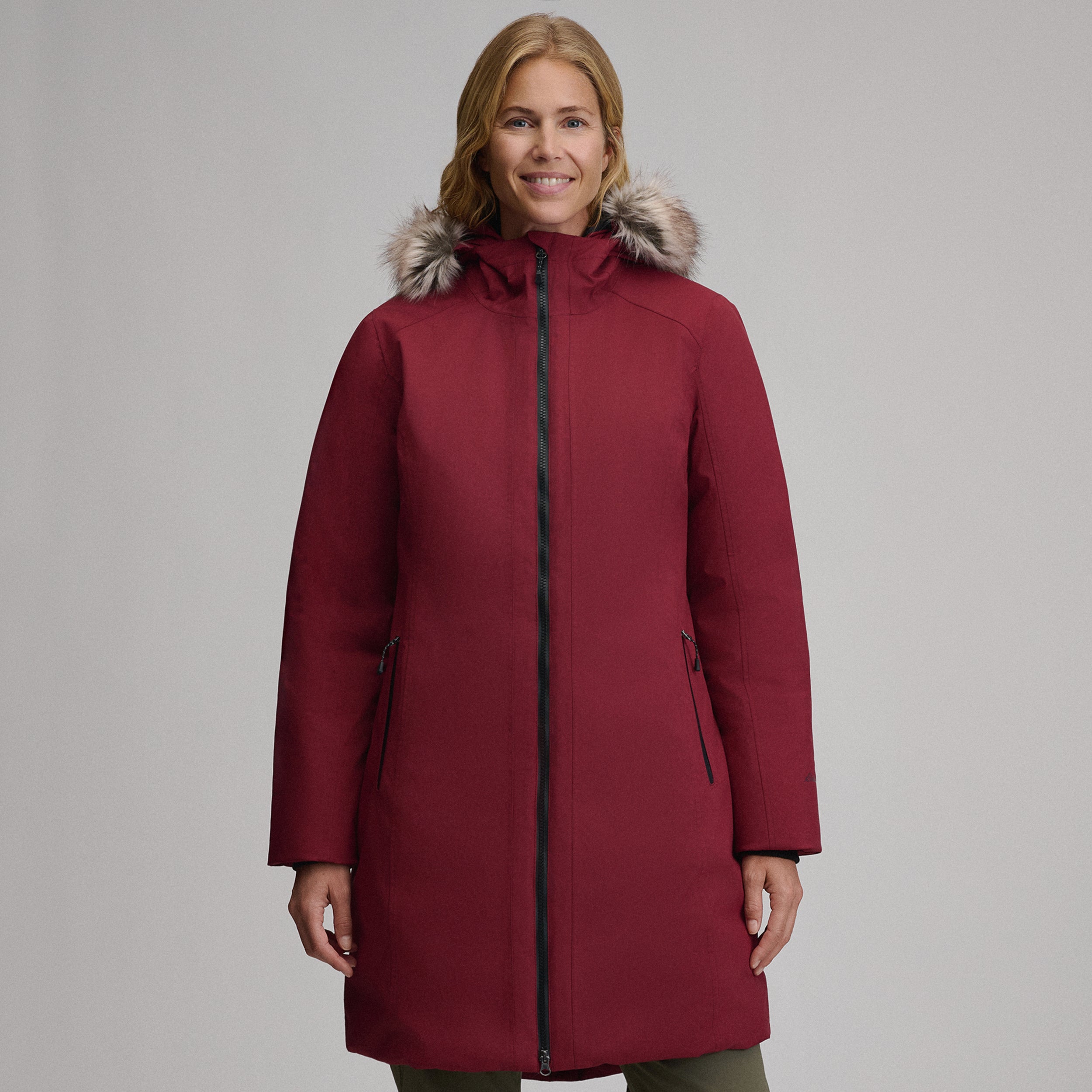Women's Olympia Waterproof Down Stadium Coat - Image 6