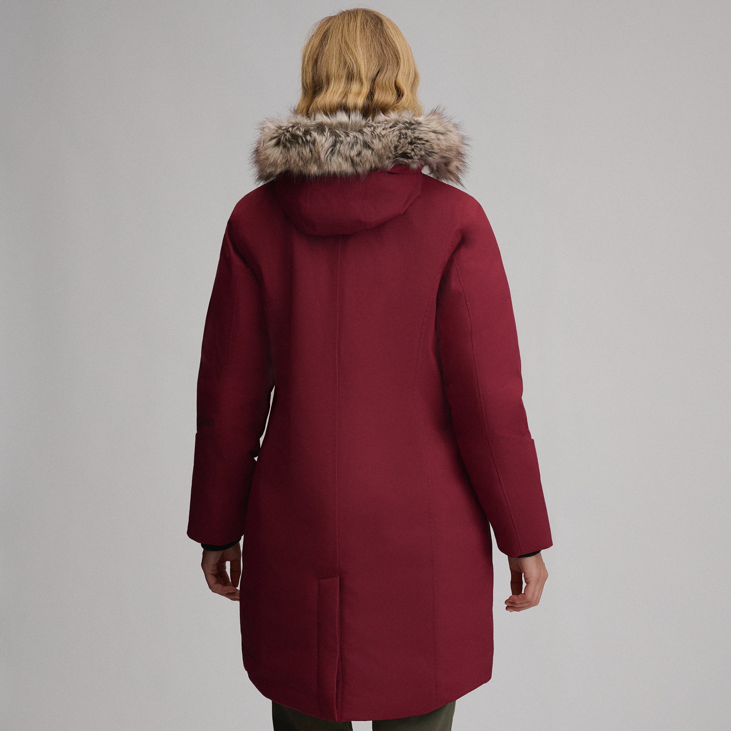 Women's Olympia Waterproof Down Stadium Coat - Image 7