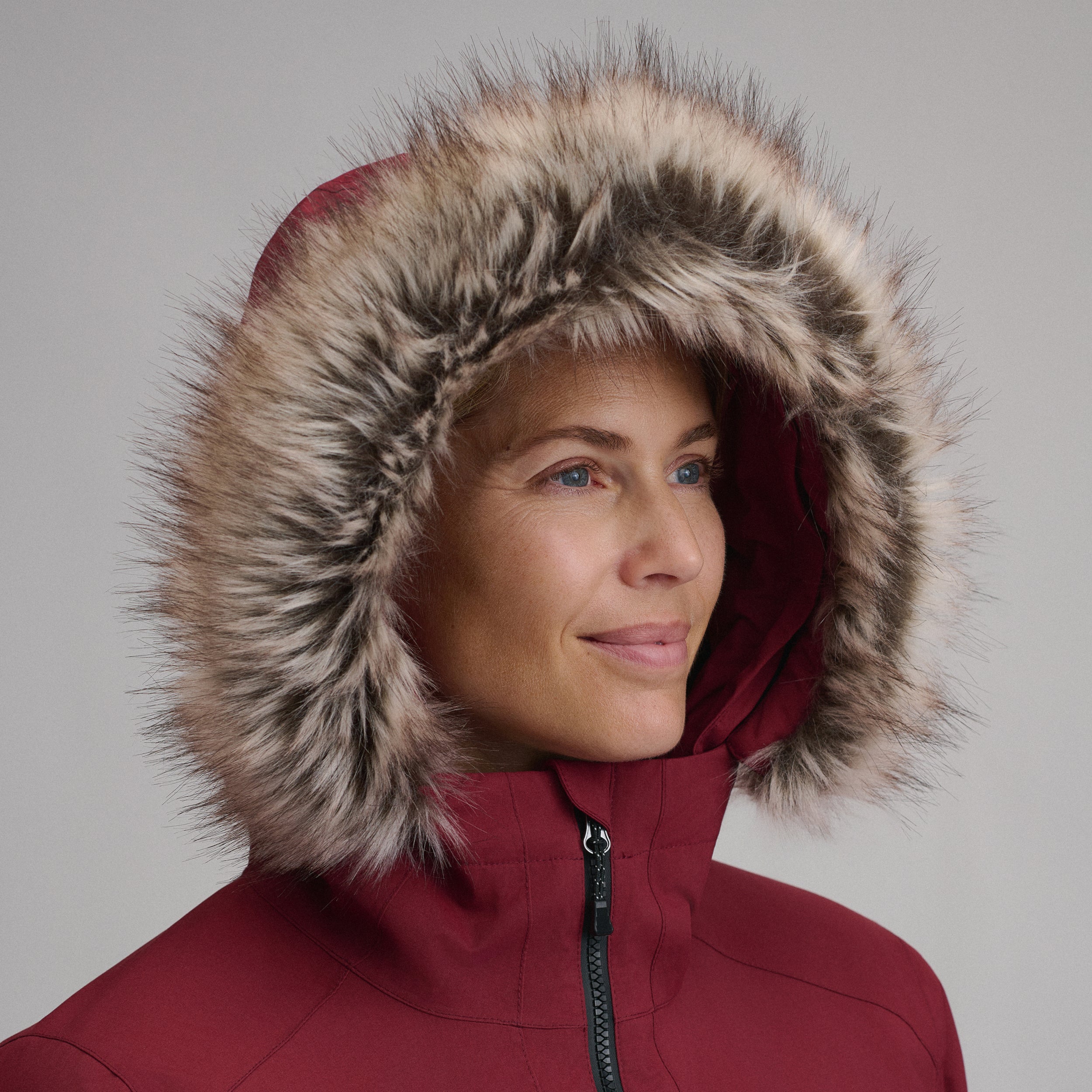 Women's Olympia Waterproof Down Stadium Coat - Image 9