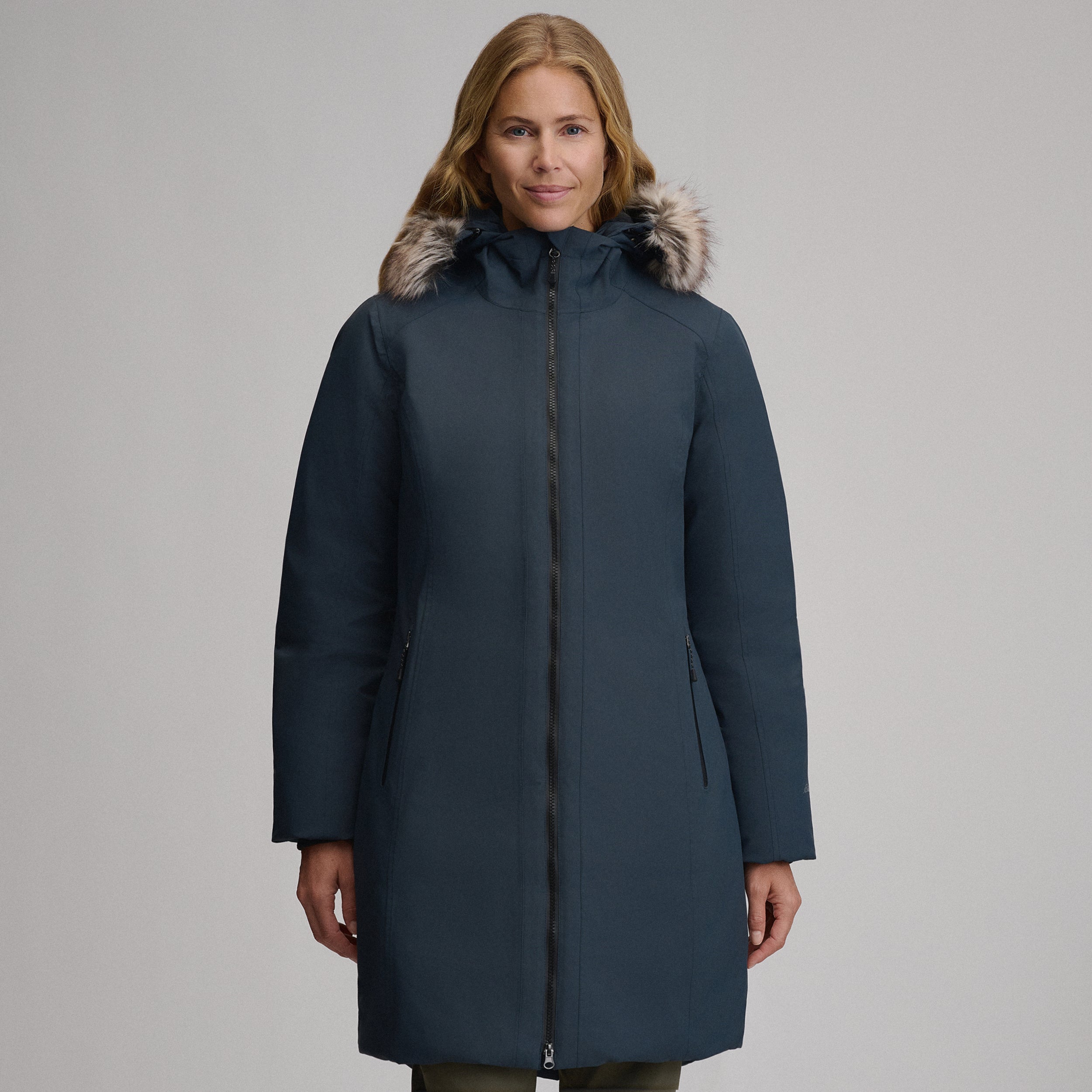 Women's Olympia Waterproof Down Stadium Coat - Image 11