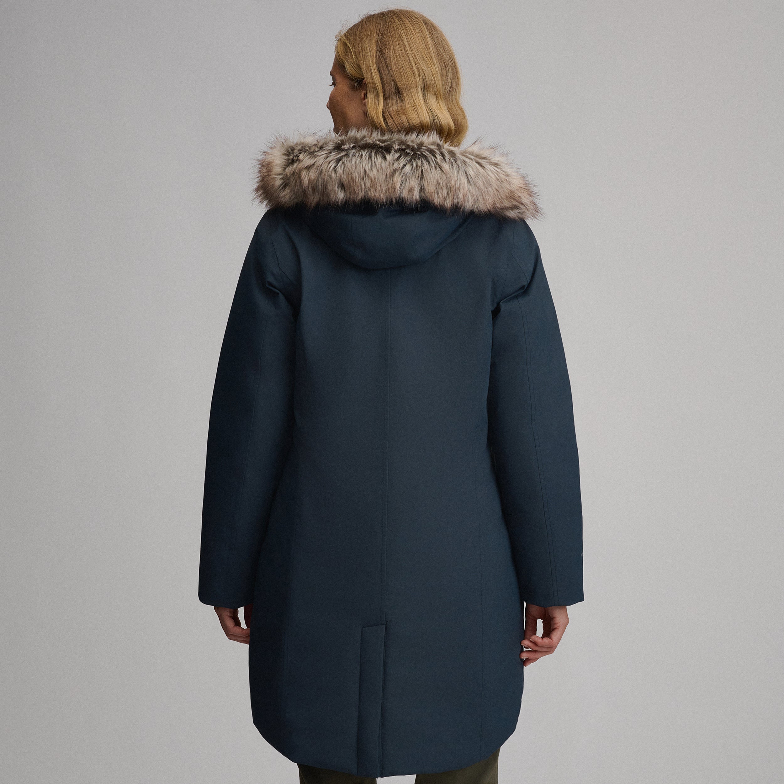 Women's Olympia Waterproof Down Stadium Coat - Image 12