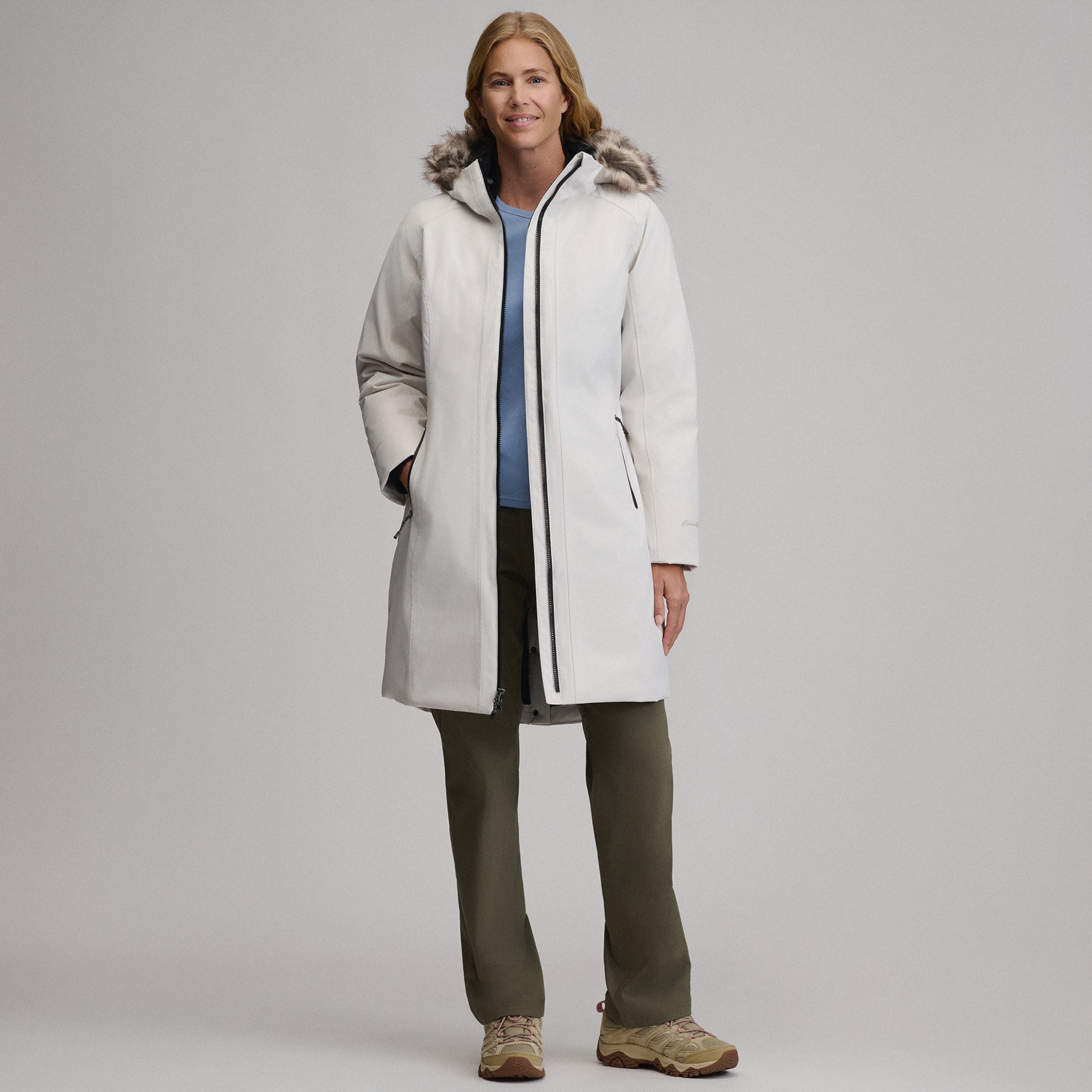 Women's Olympia Waterproof Down Stadium Coat - Image 20