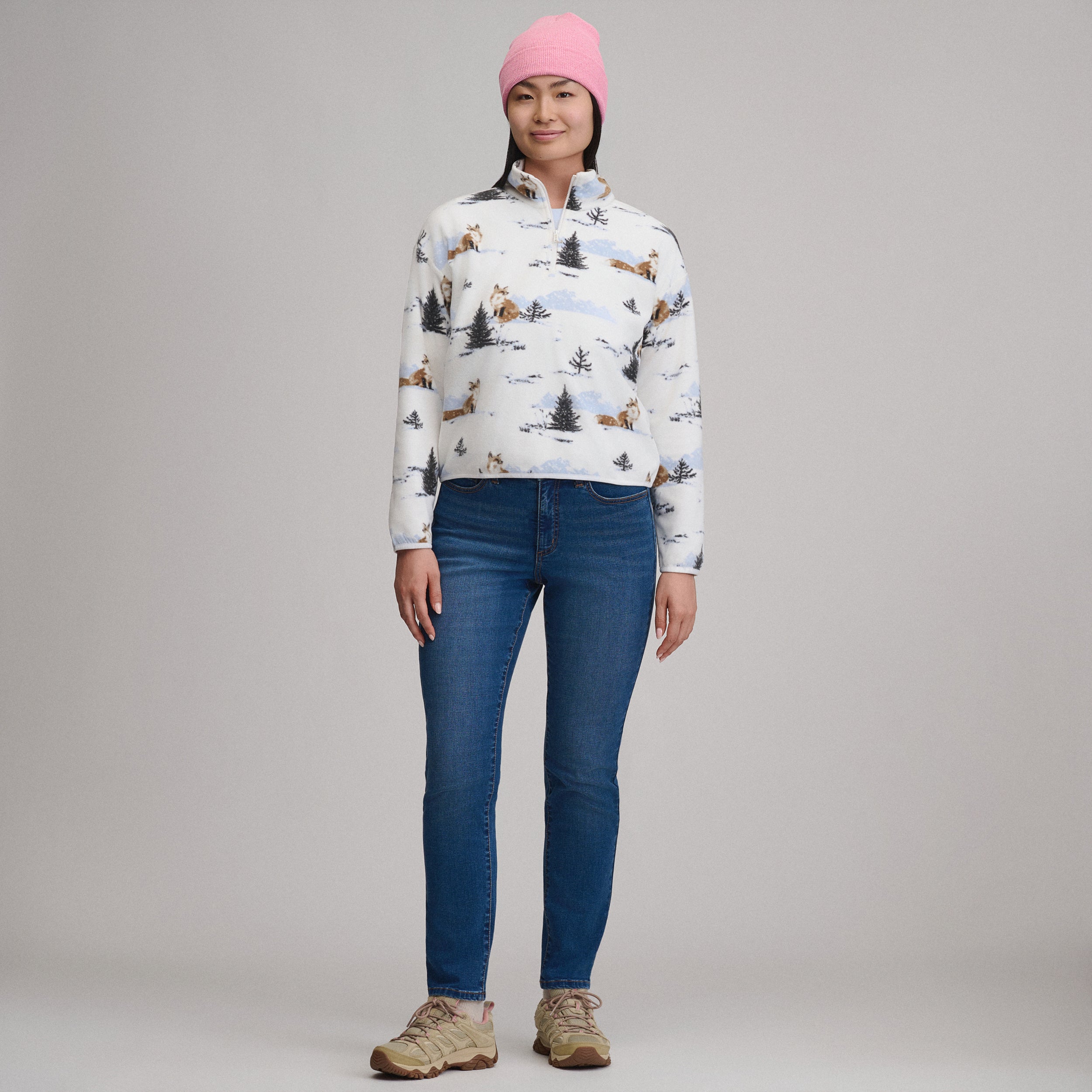 Women's Quest 2.0 Fleece Pullover - Print - Image 7