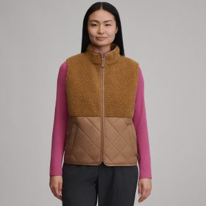 Women's Wander Mixed Media Fleece Vest