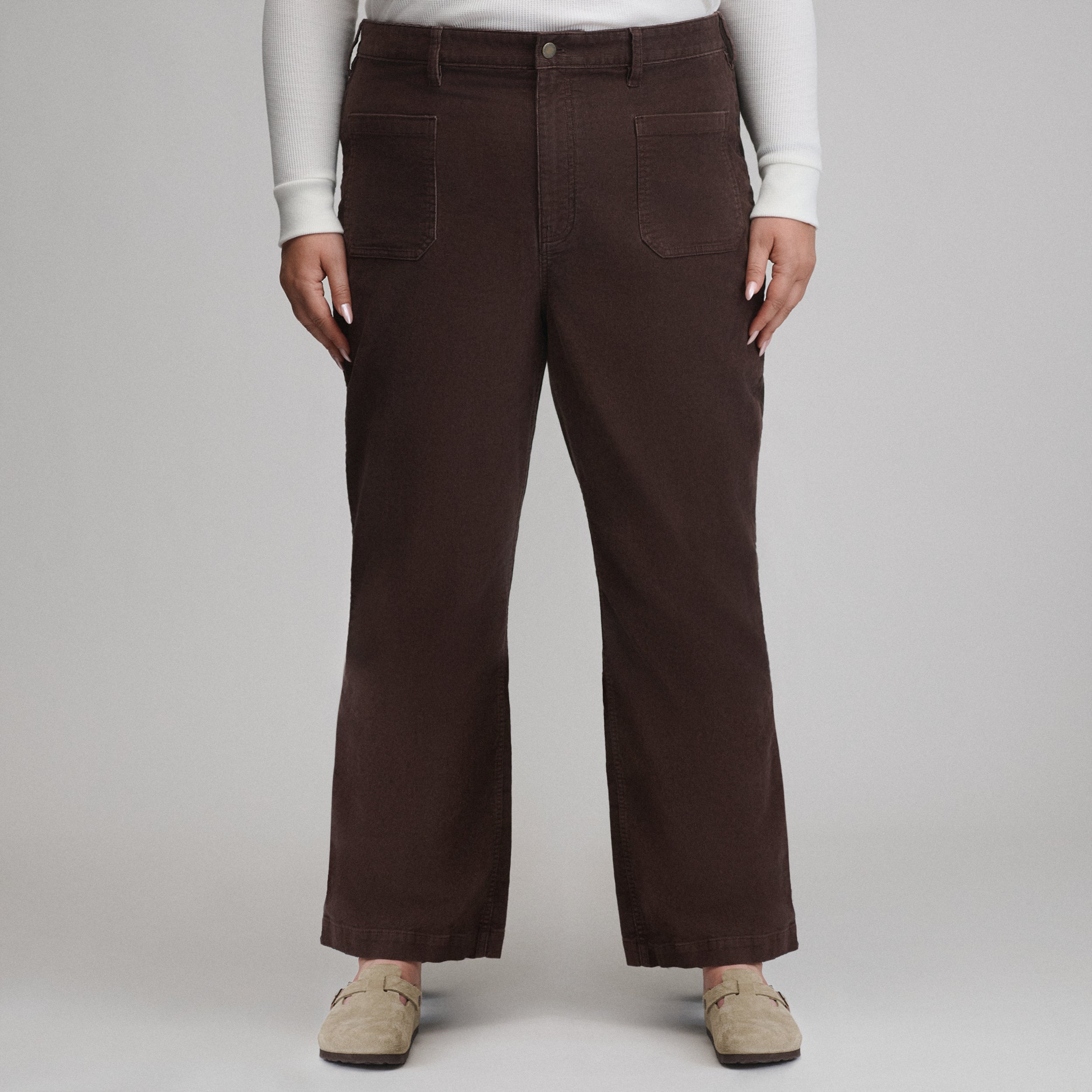 Women's True Icon Stretch Corduroy Pants - Image 4