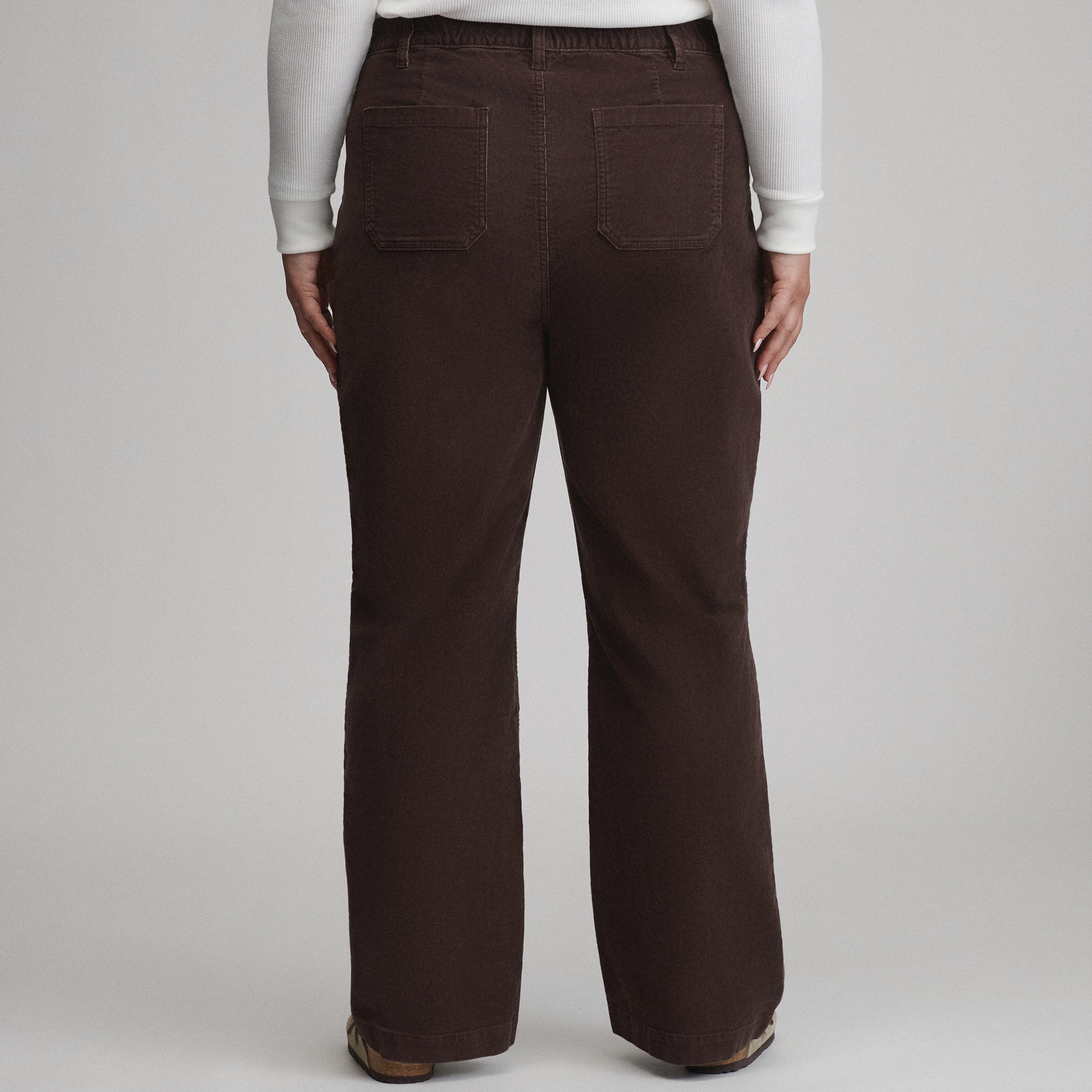 Women's True Icon Stretch Corduroy Pants - Image 5