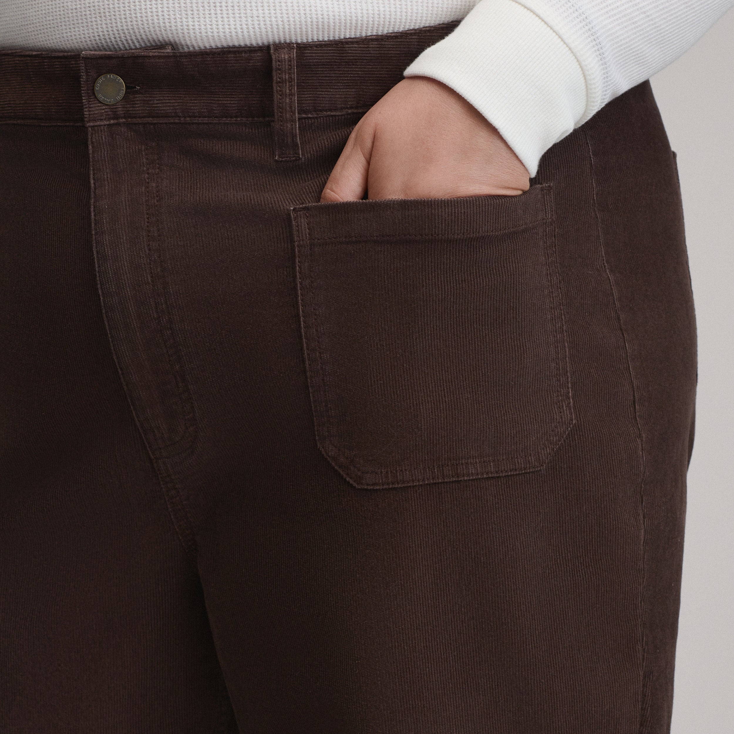 Women's True Icon Stretch Corduroy Pants - Image 6