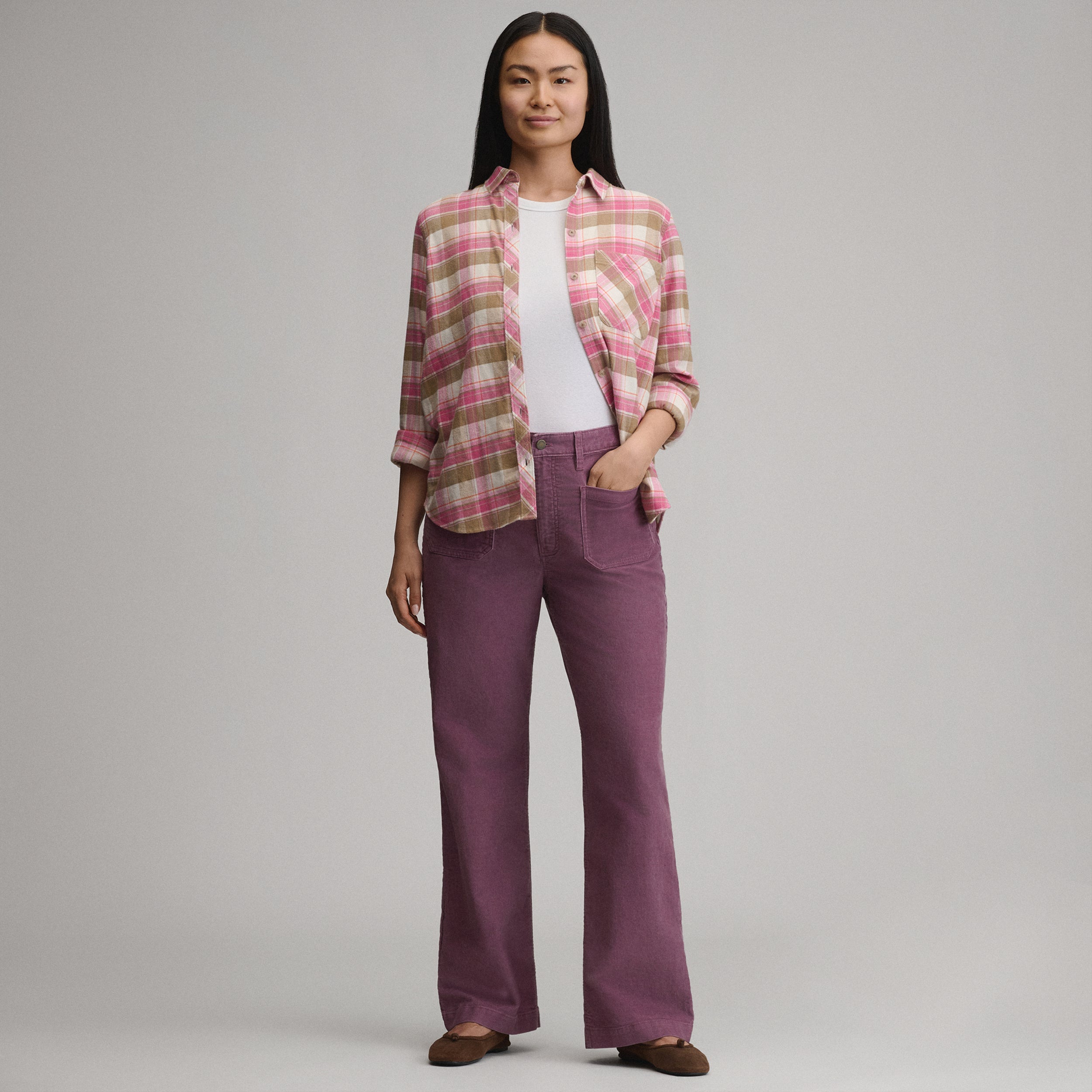 Women's True Icon Stretch Corduroy Pants - Image 12