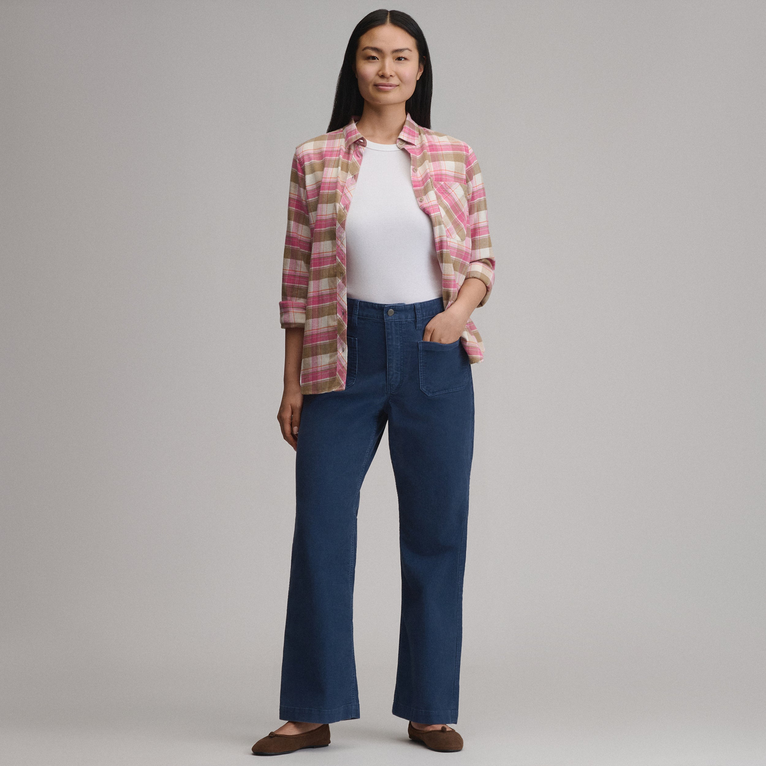Women's True Icon Stretch Corduroy Pants - Image 16