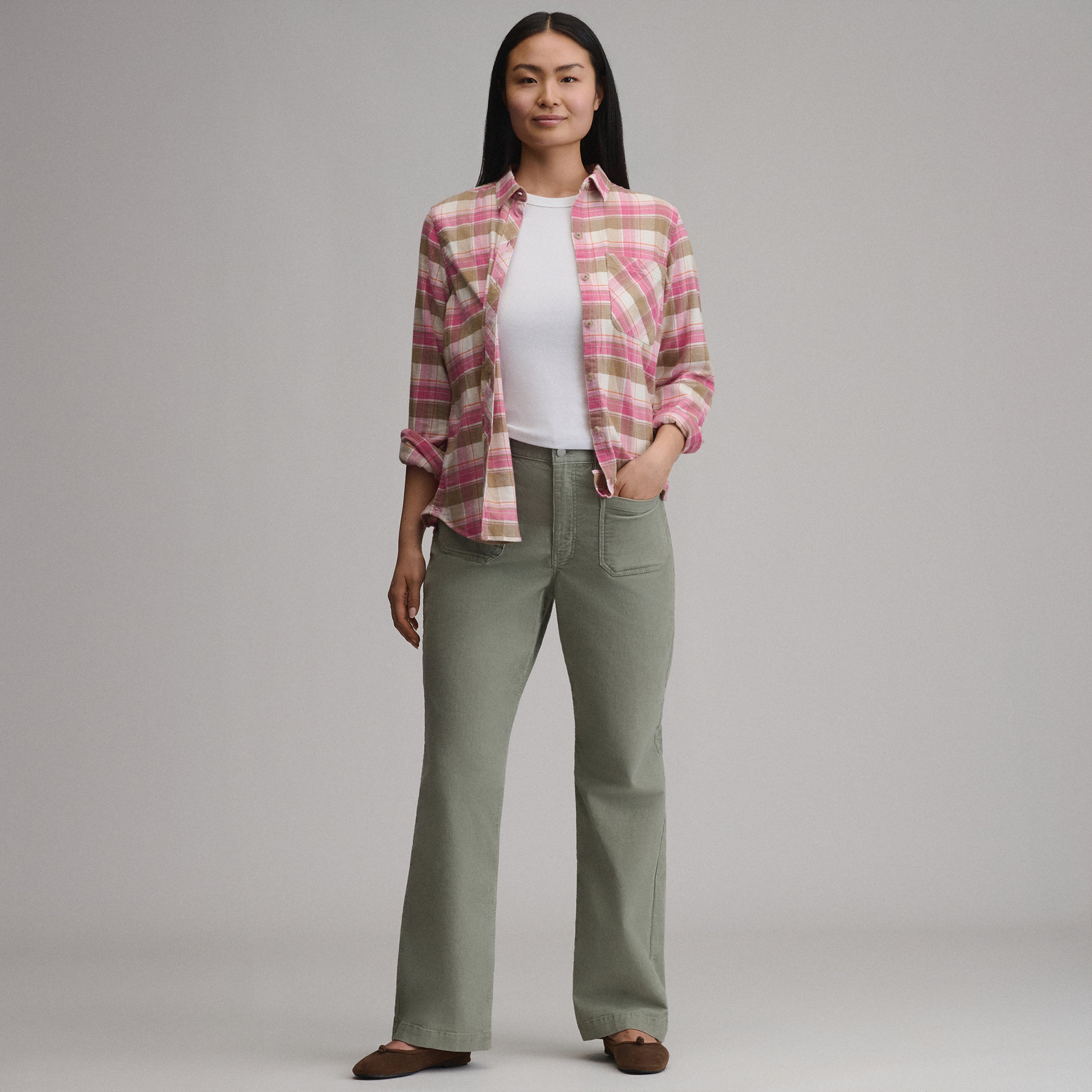 Women's True Icon Stretch Corduroy Pants - Image 24