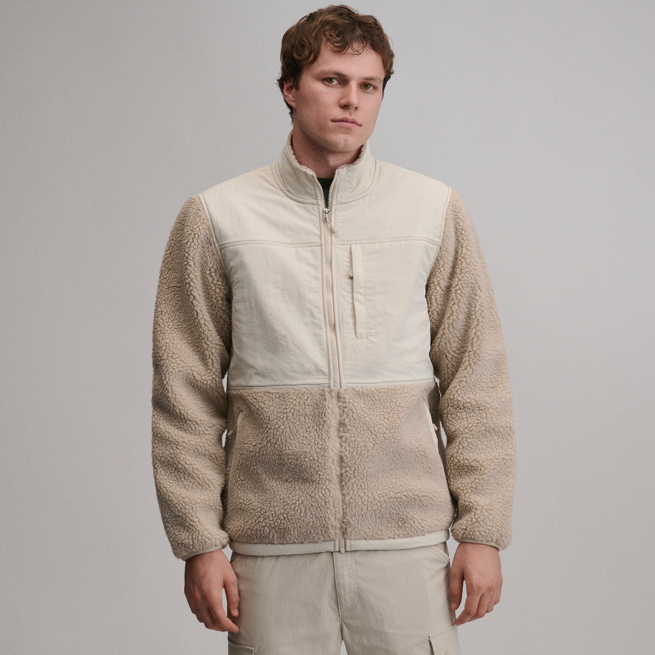 Men's Chilali Fleece Jacket - Mixed Media