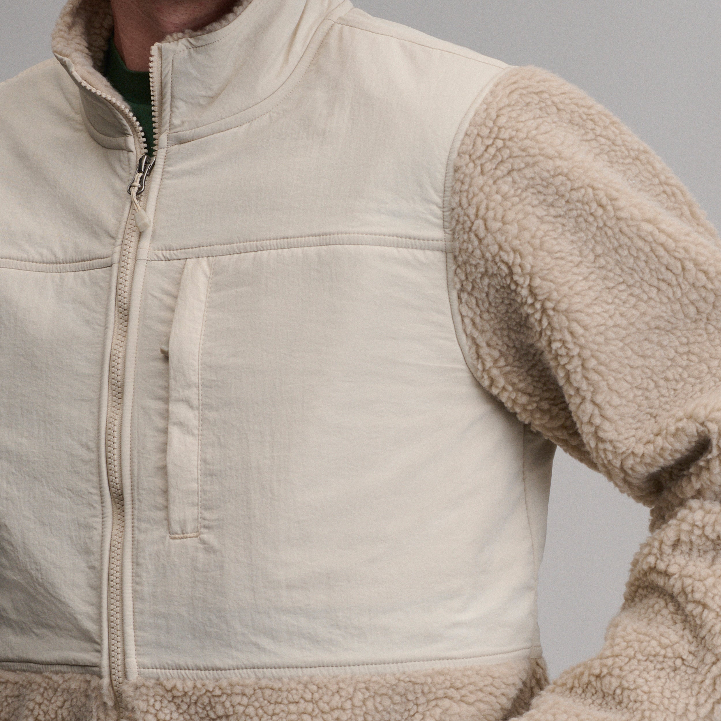 Men's Chilali Fleece Jacket - Mixed Media - Image 3