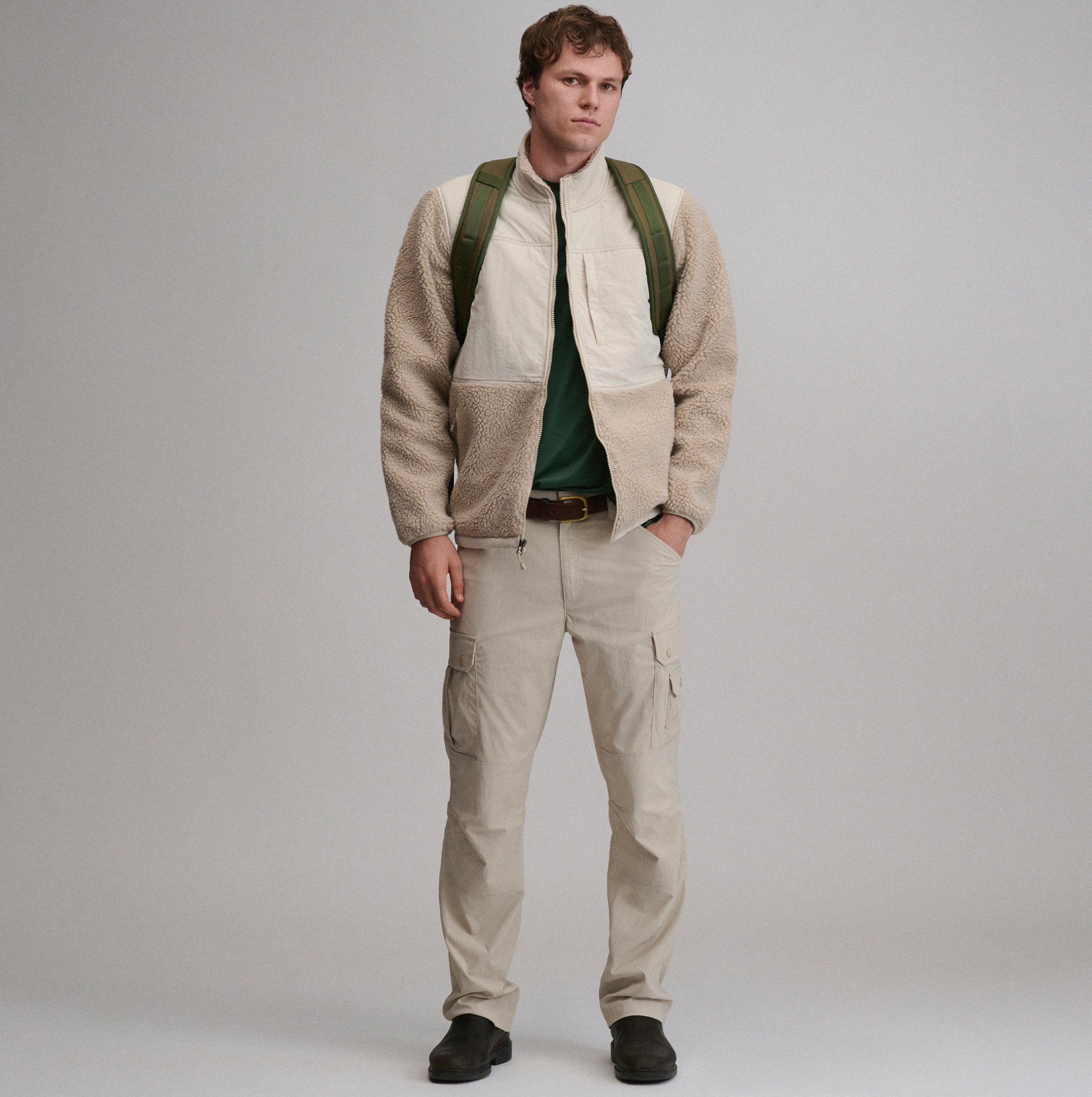 Men's Chilali Fleece Jacket - Mixed Media - Image 4