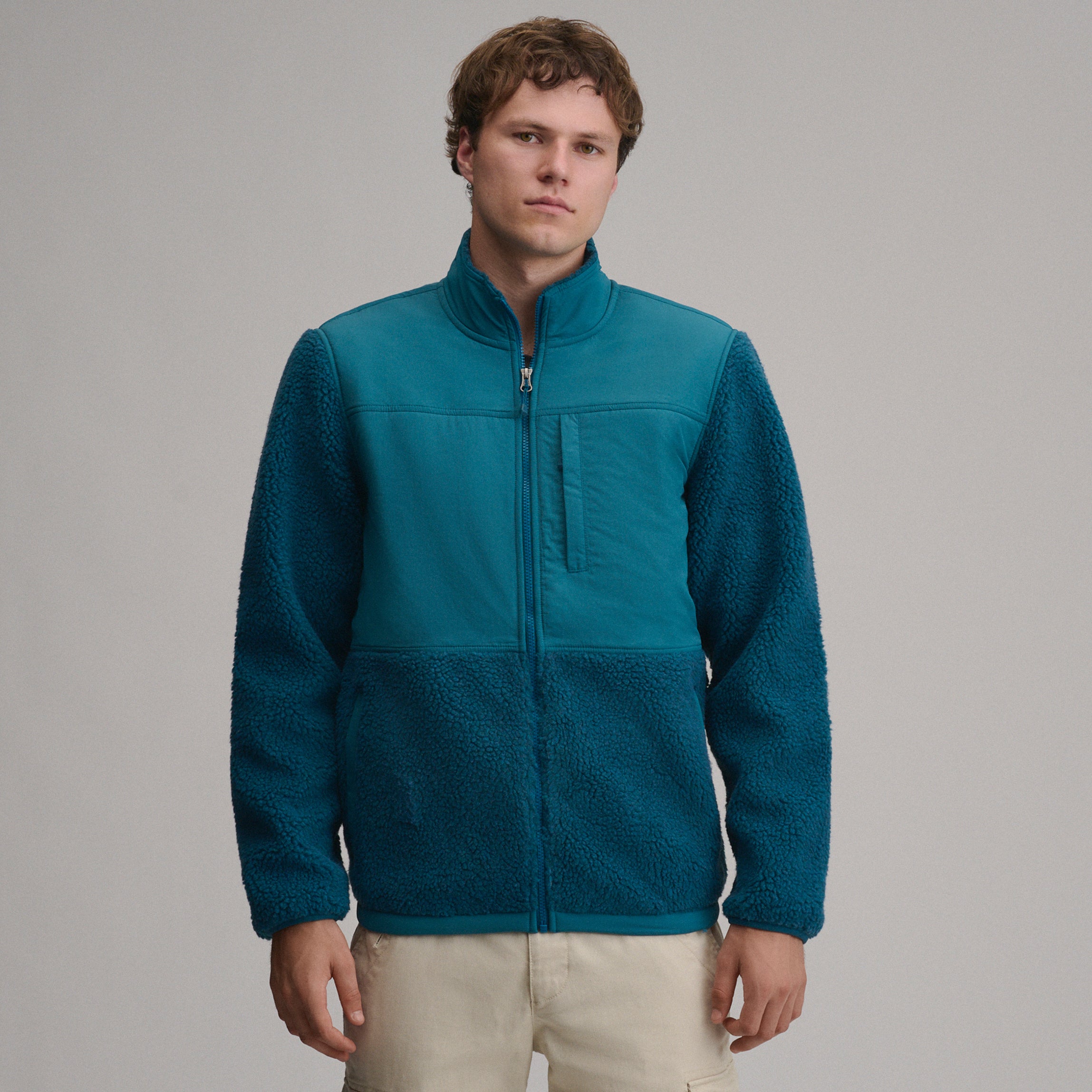 Men's Chilali Fleece Jacket - Mixed Media - Image 5