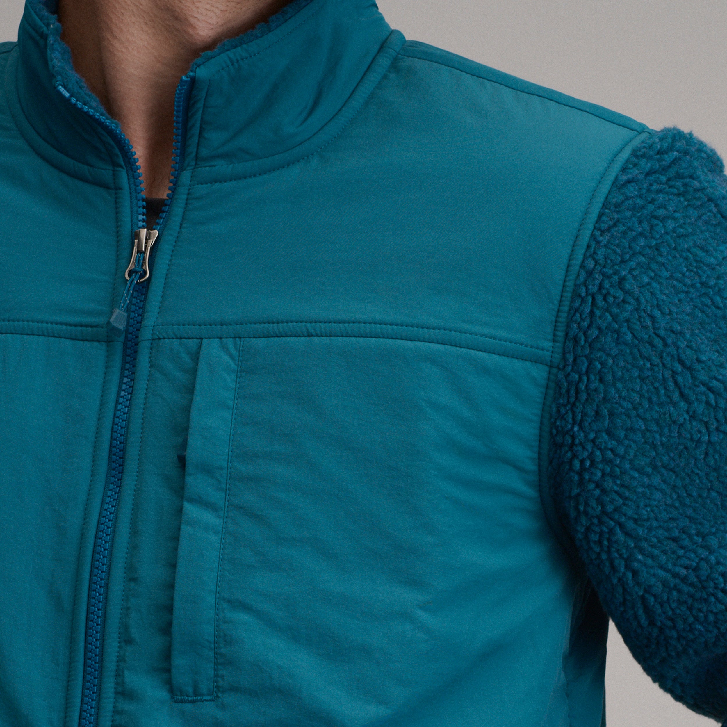 Men's Chilali Fleece Jacket - Mixed Media - Image 7