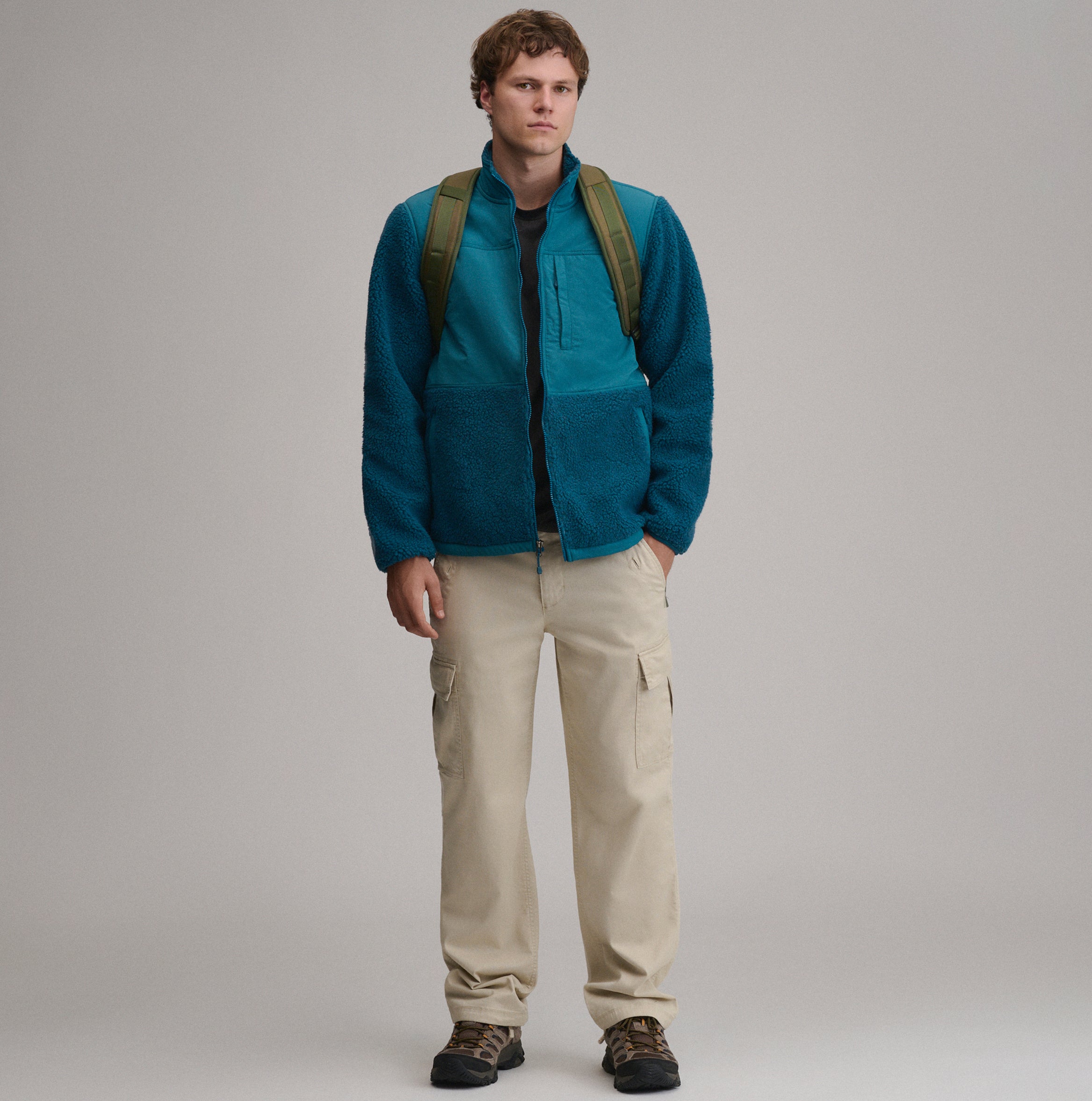 Men's Chilali Fleece Jacket - Mixed Media - Image 8