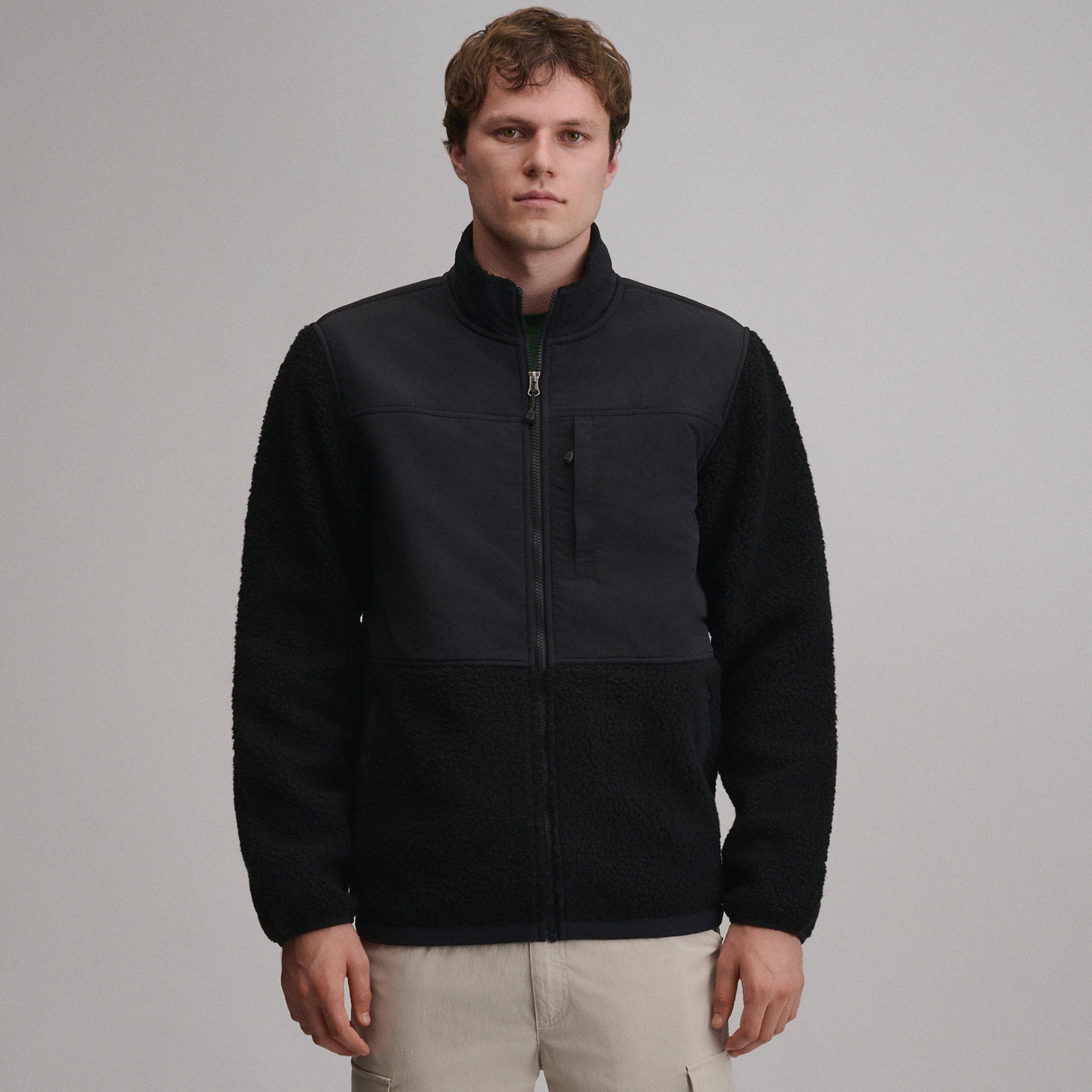 Men's Chilali Fleece Jacket - Mixed Media - Image 9