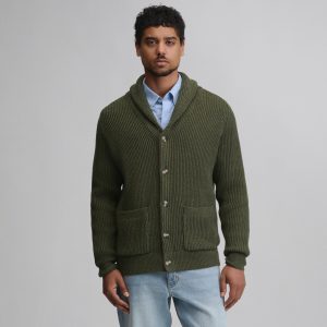 Men's Fletcher Bay Shawl Collar Cardigan Sweater