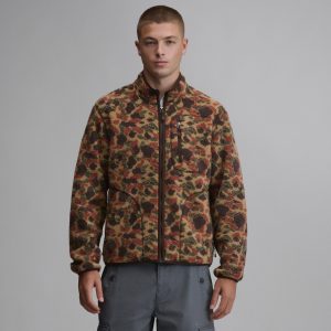Men's Journey Full-Zip Print Fleece Pullover