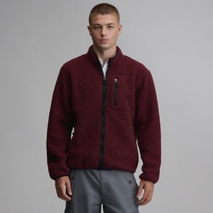 Men's Journey Full-Zip Solid Fleece Pullover