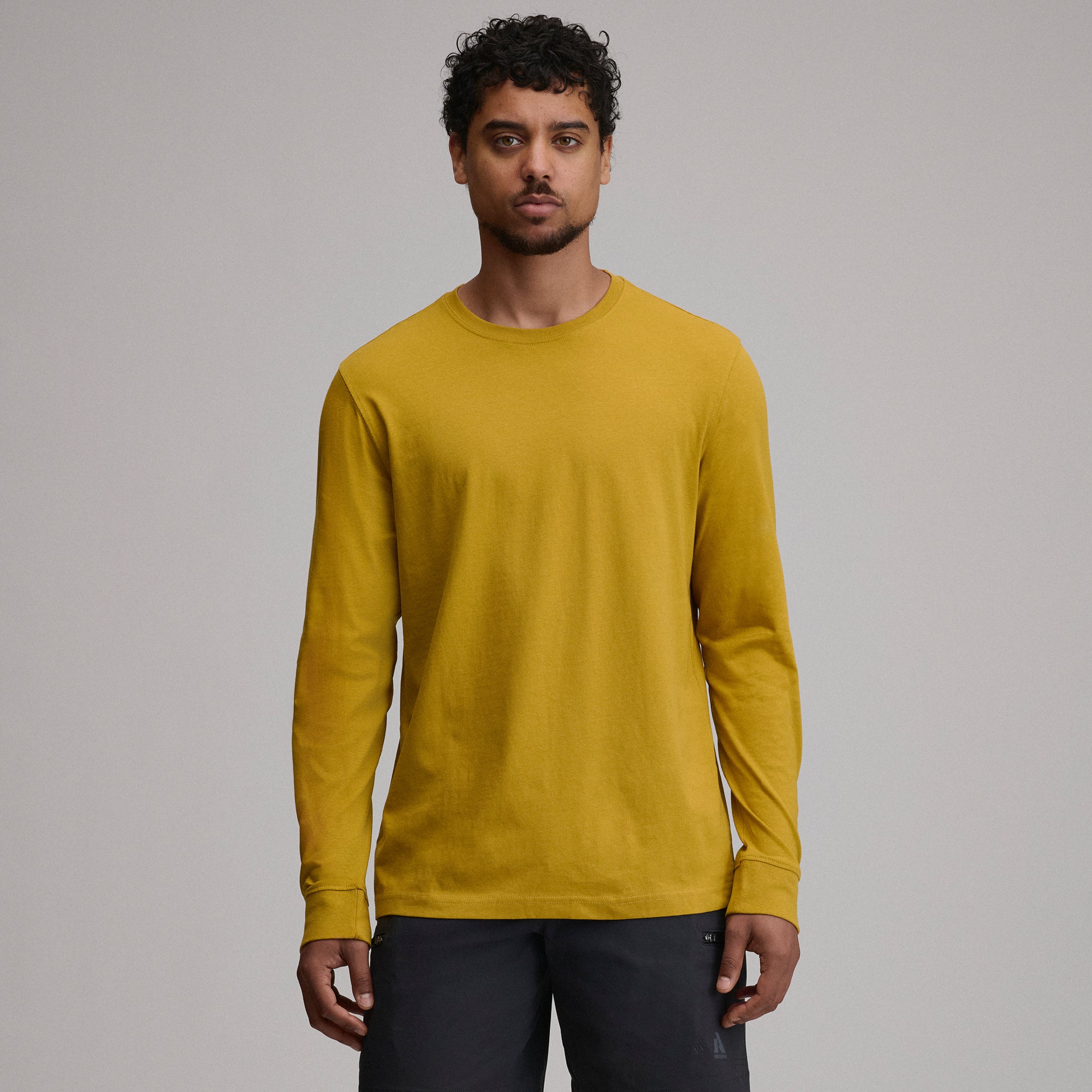 Men's Legend Wash 100% Cotton Long-Sleeve Classic T-Shirt - Image 13