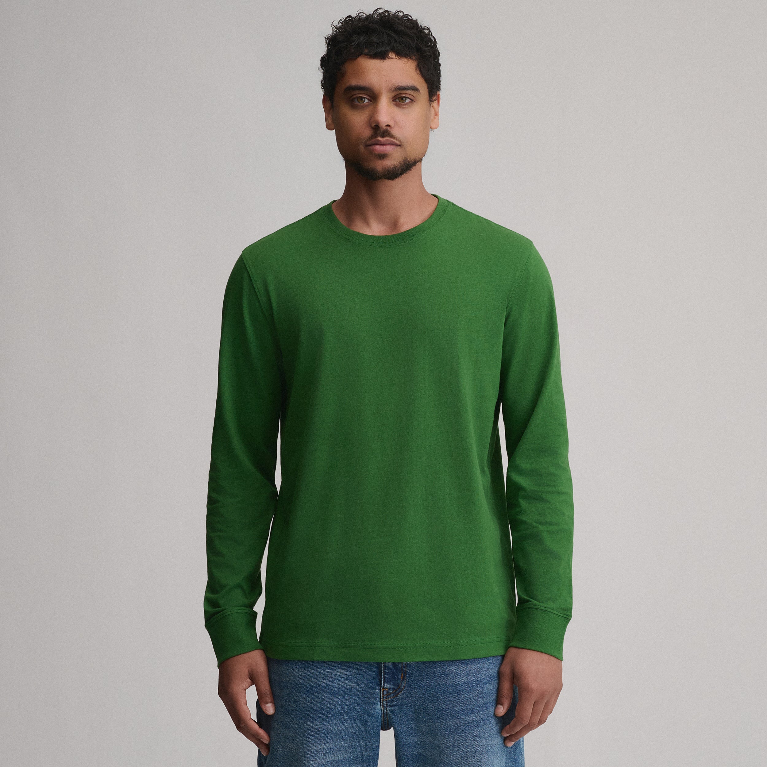 Men's Legend Wash 100% Cotton Long-Sleeve Classic T-Shirt - Image 5