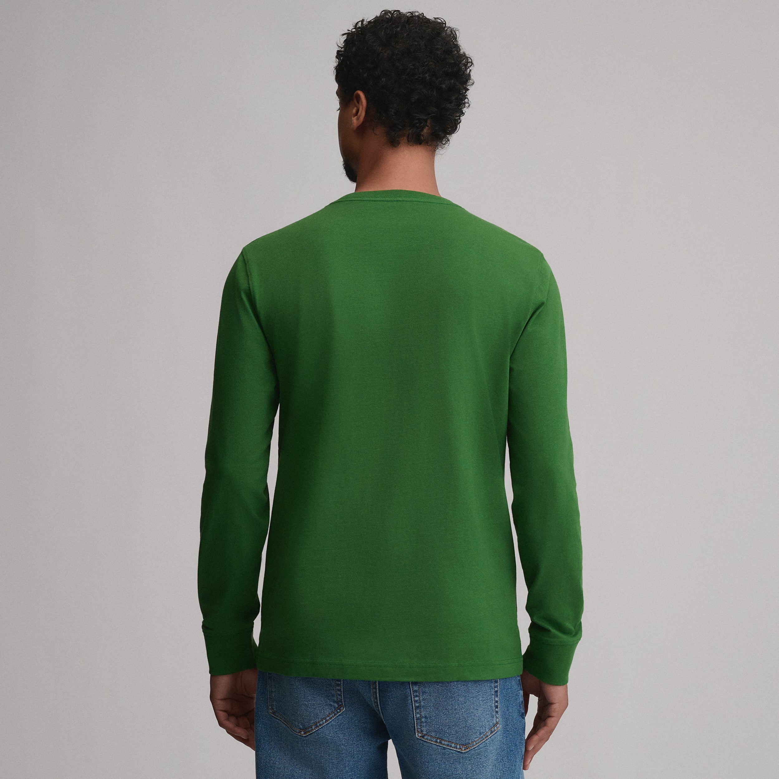 Men's Legend Wash 100% Cotton Long-Sleeve Classic T-Shirt - Image 6