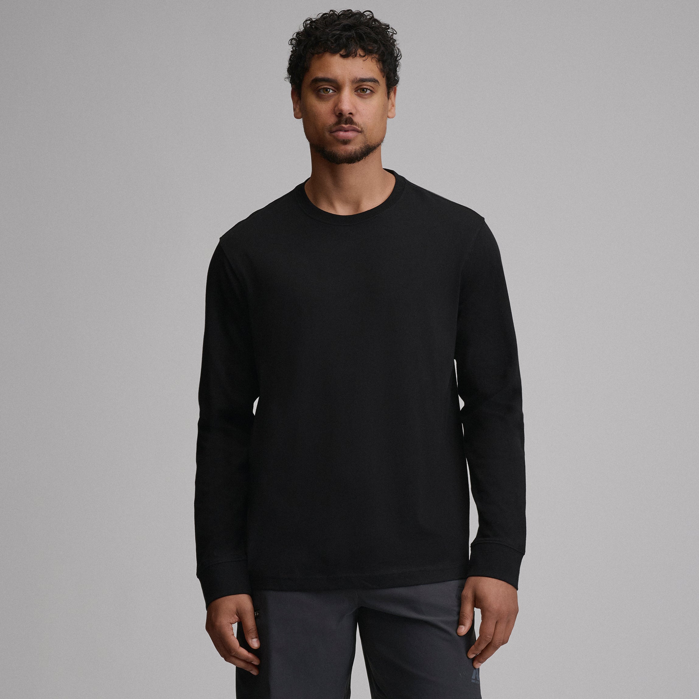 Men's Legend Wash 100% Cotton Long-Sleeve Classic T-Shirt - Image 21