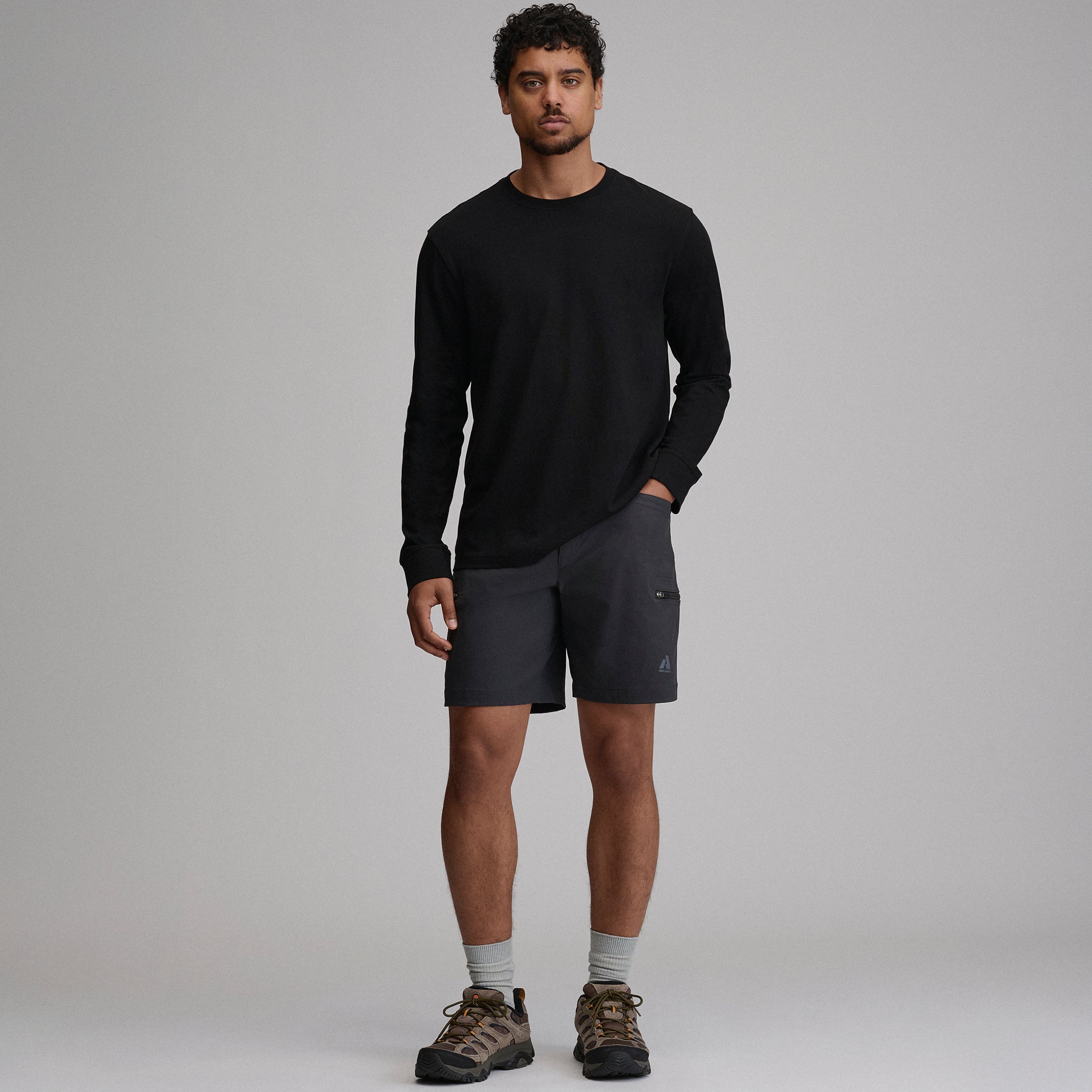 Men's Legend Wash 100% Cotton Long-Sleeve Classic T-Shirt - Image 24