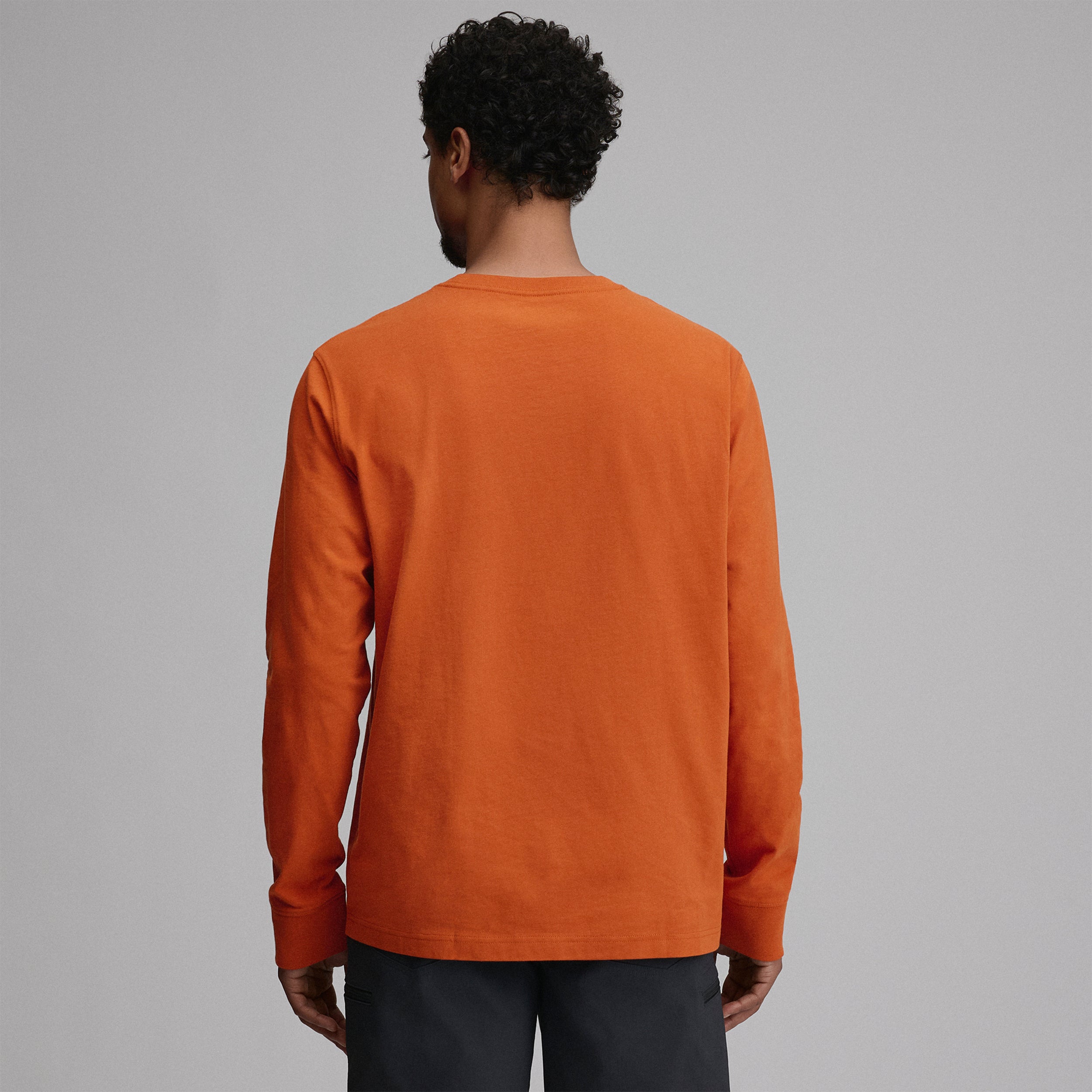 Men's Legend Wash 100% Cotton Long-Sleeve Classic T-Shirt - Image 2