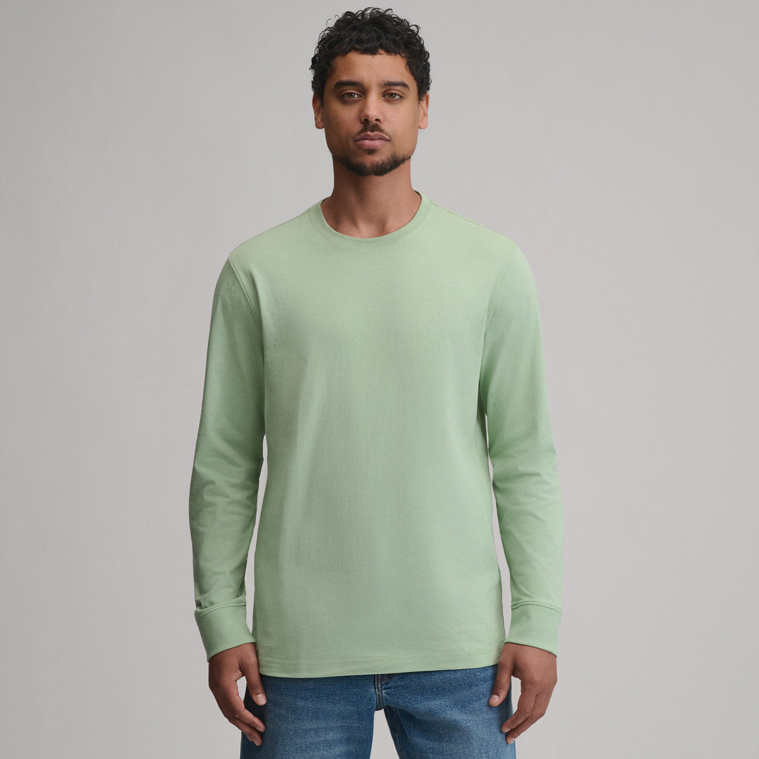 Men's Legend Wash 100% Cotton Long-Sleeve Classic T-Shirt - Image 9