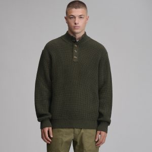 Men's Signature Button-Up Sweater