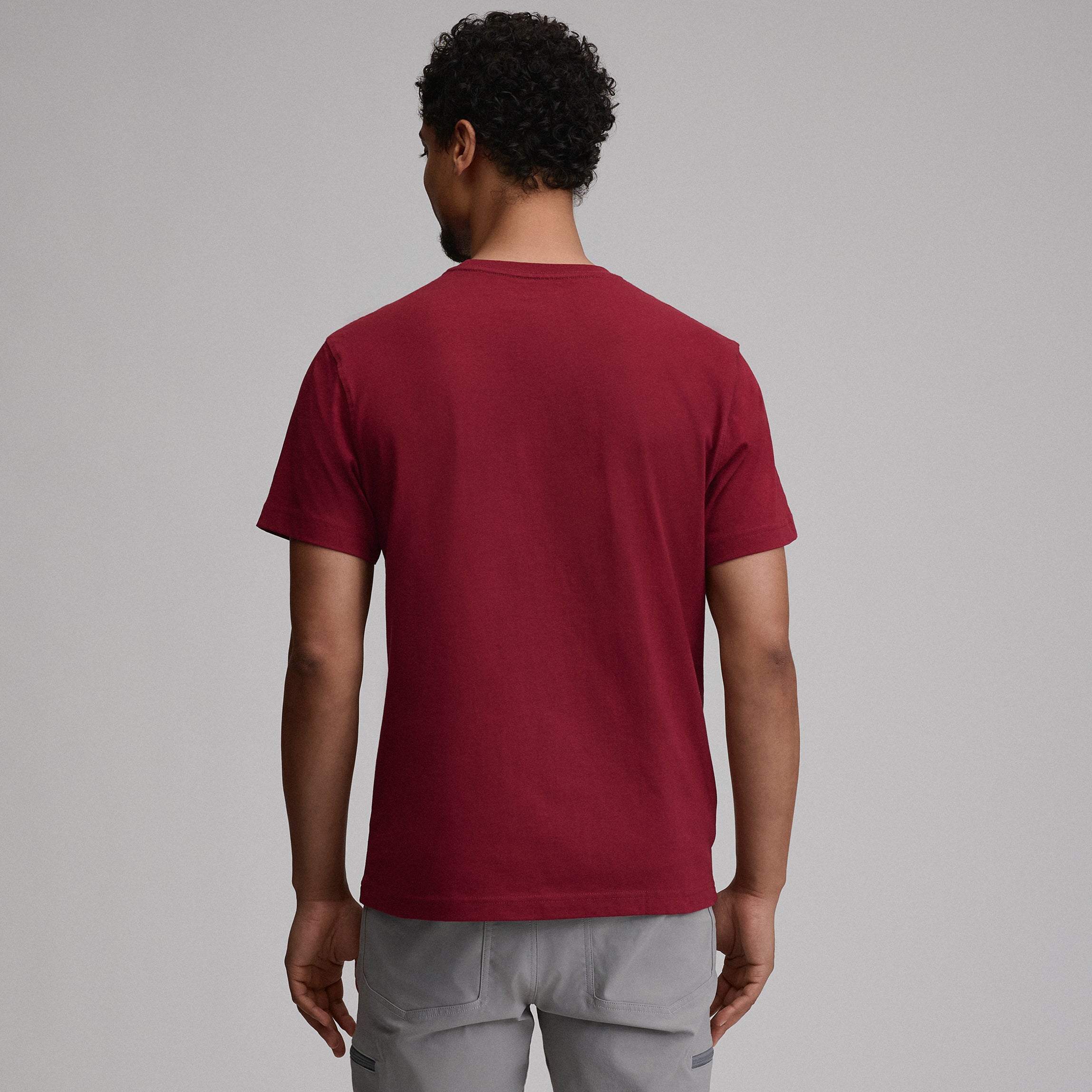 Men's Legend Wash 100% Cotton Short-Sleeve Classic T-Shirt - Image 18