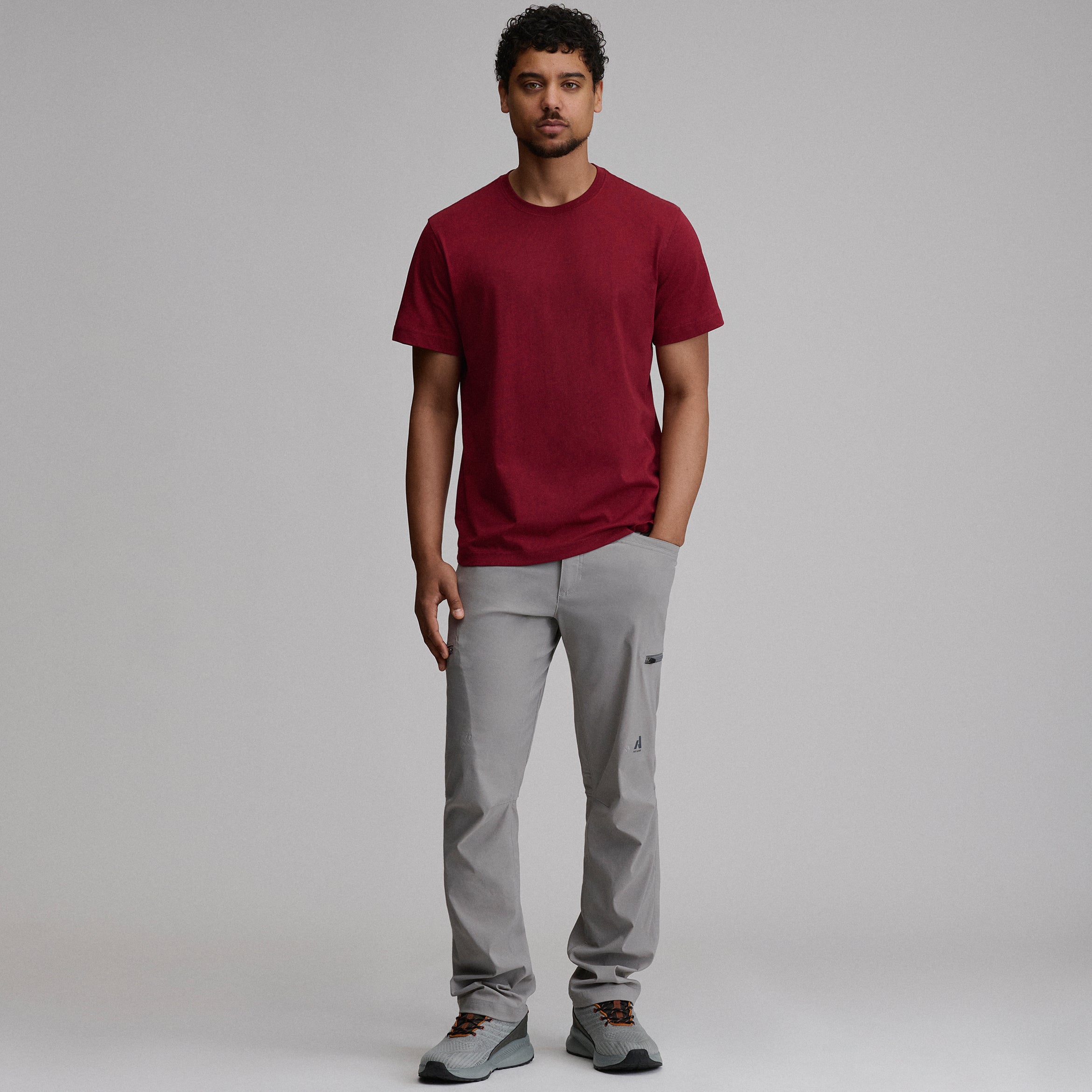 Men's Legend Wash 100% Cotton Short-Sleeve Classic T-Shirt - Image 20