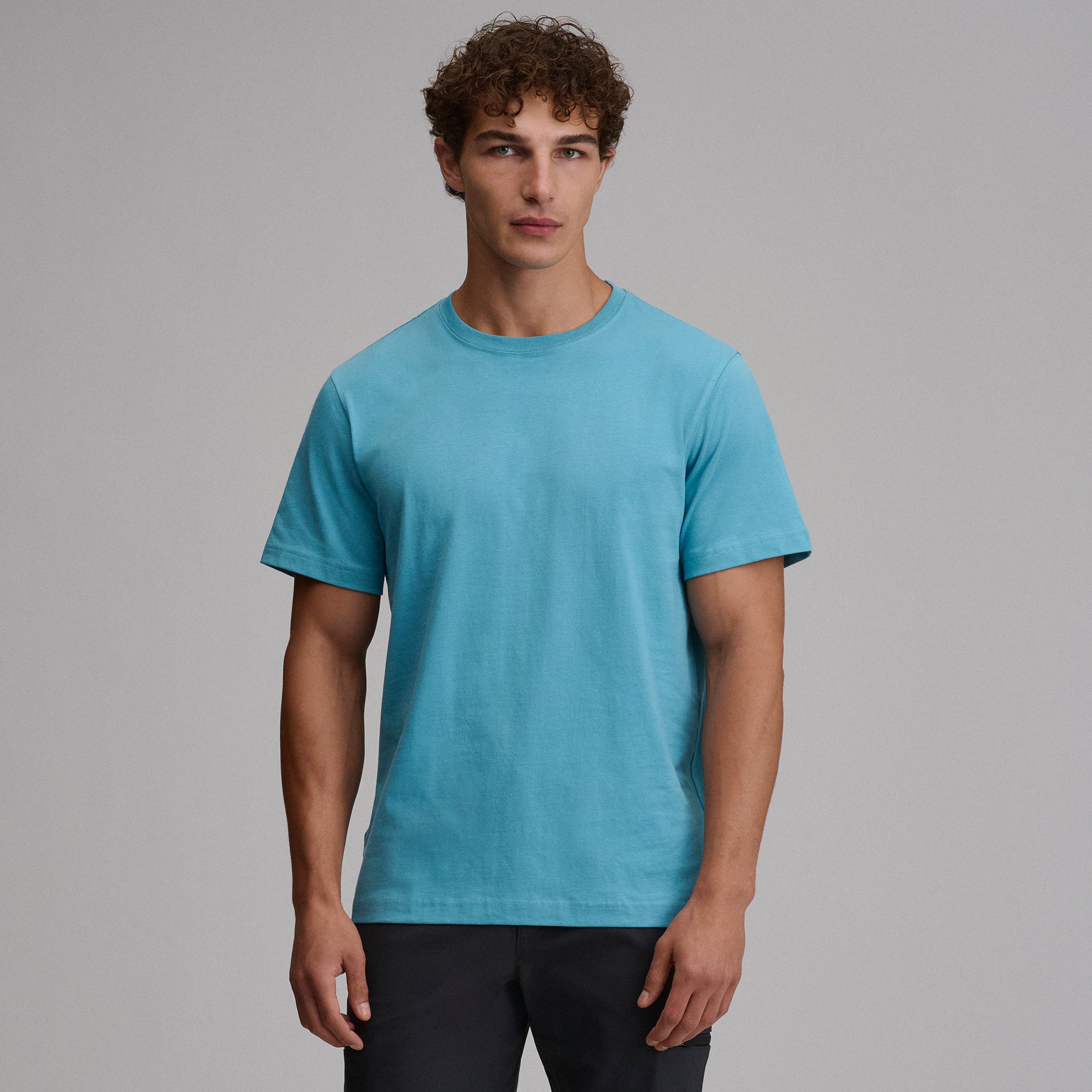 Men's Legend Wash 100% Cotton Short-Sleeve Classic T-Shirt - Image 29