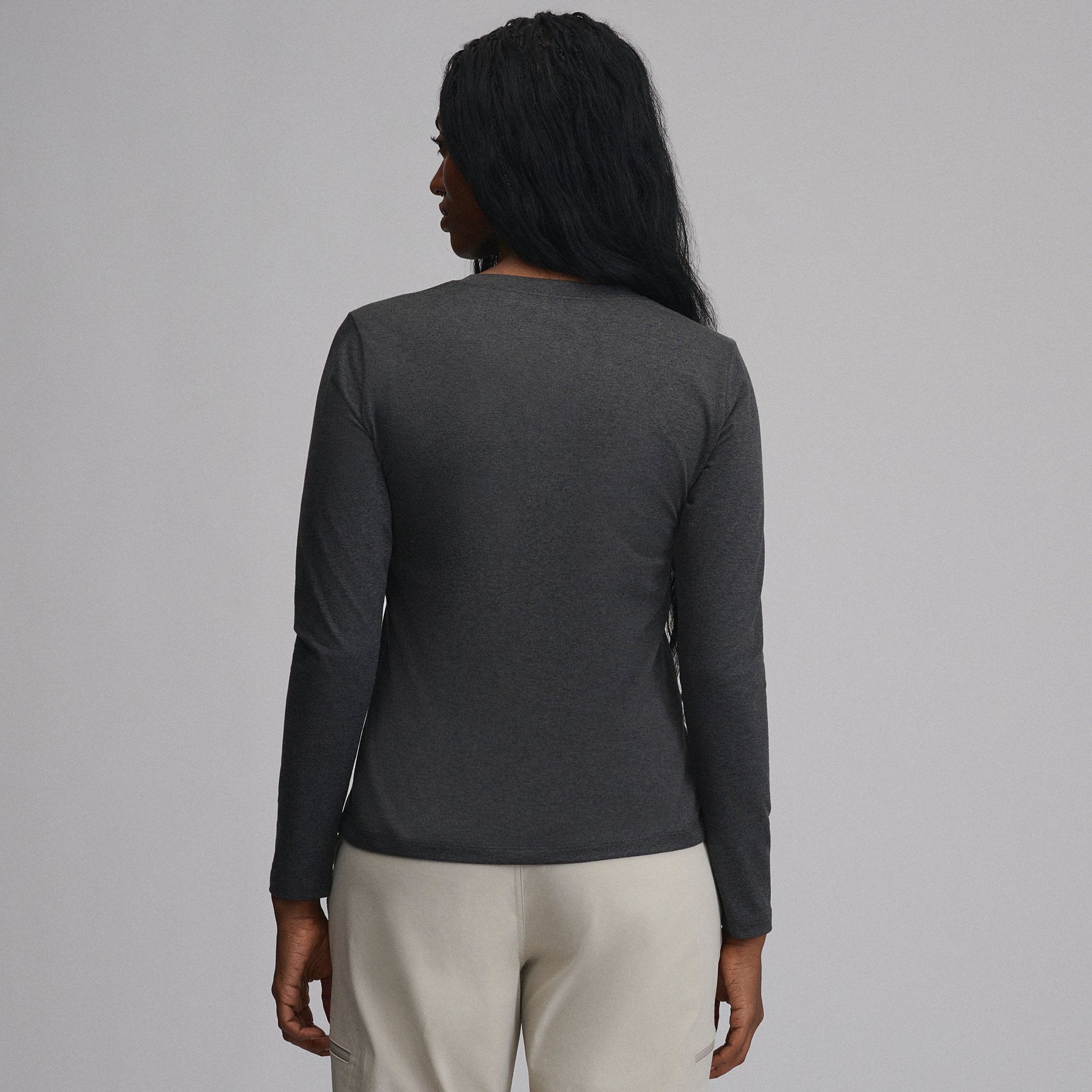 Women's Train Ascent Long-Sleeve Crew - Image 6