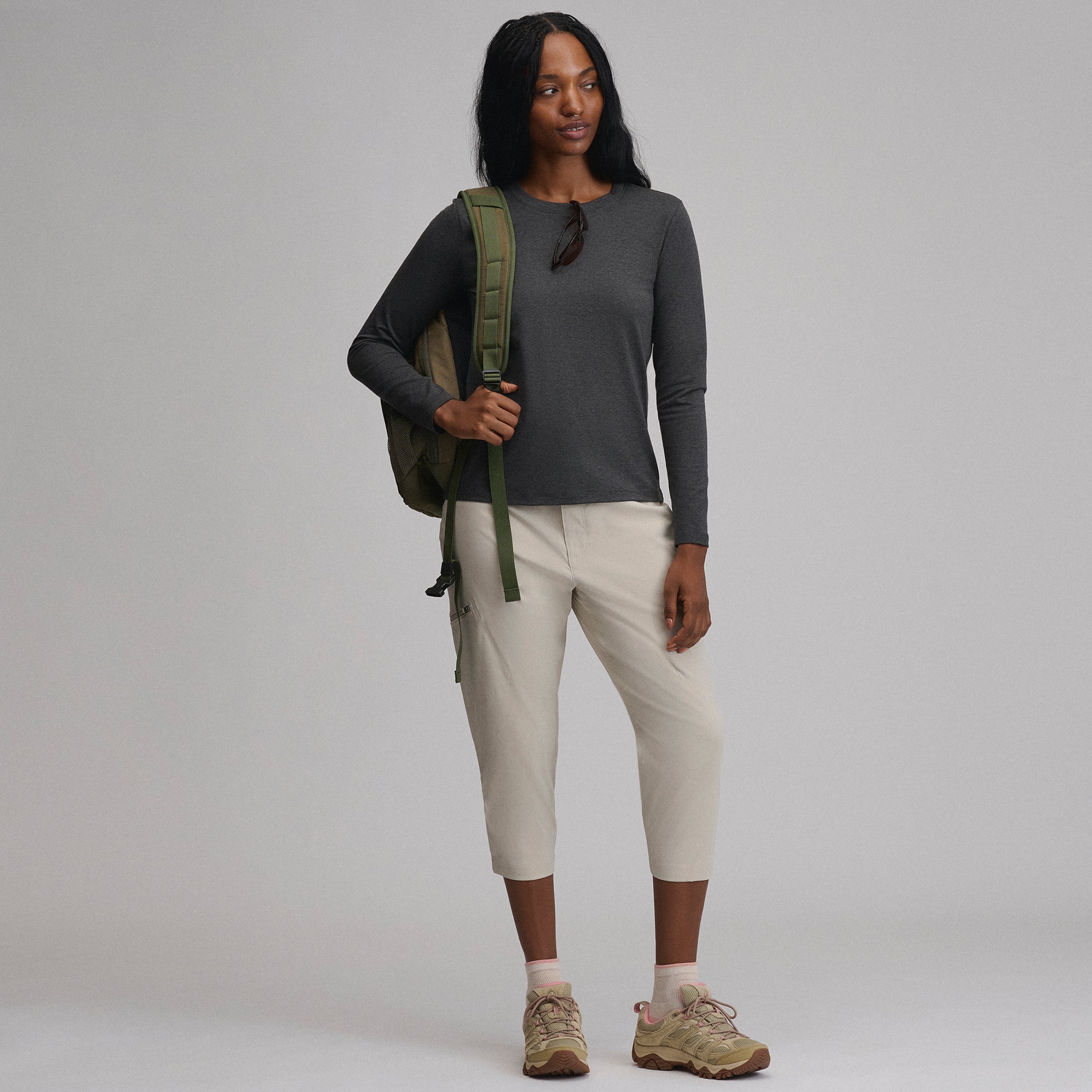 Women's Train Ascent Long-Sleeve Crew - Image 8