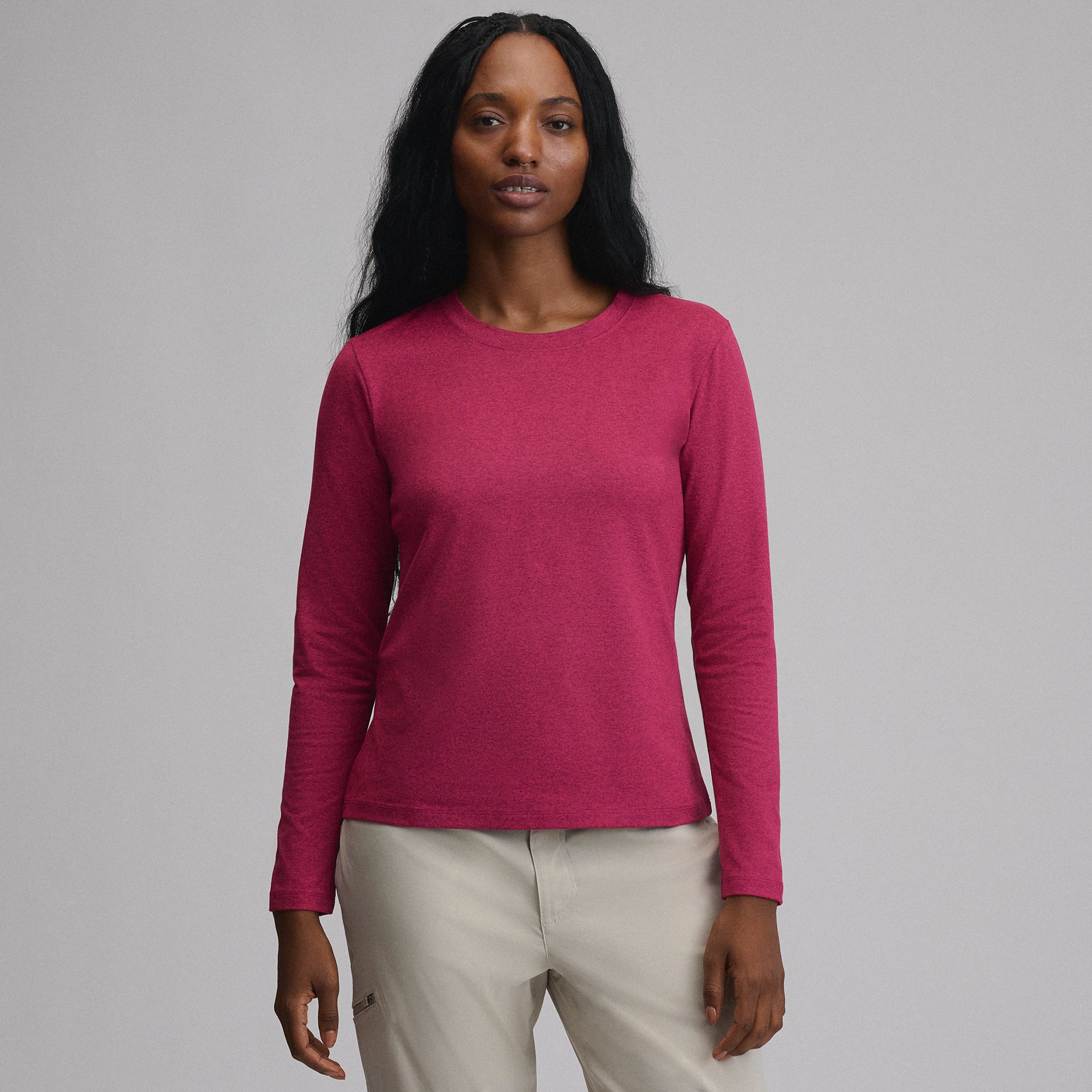 Women's Train Ascent Long-Sleeve Crew - Image 9