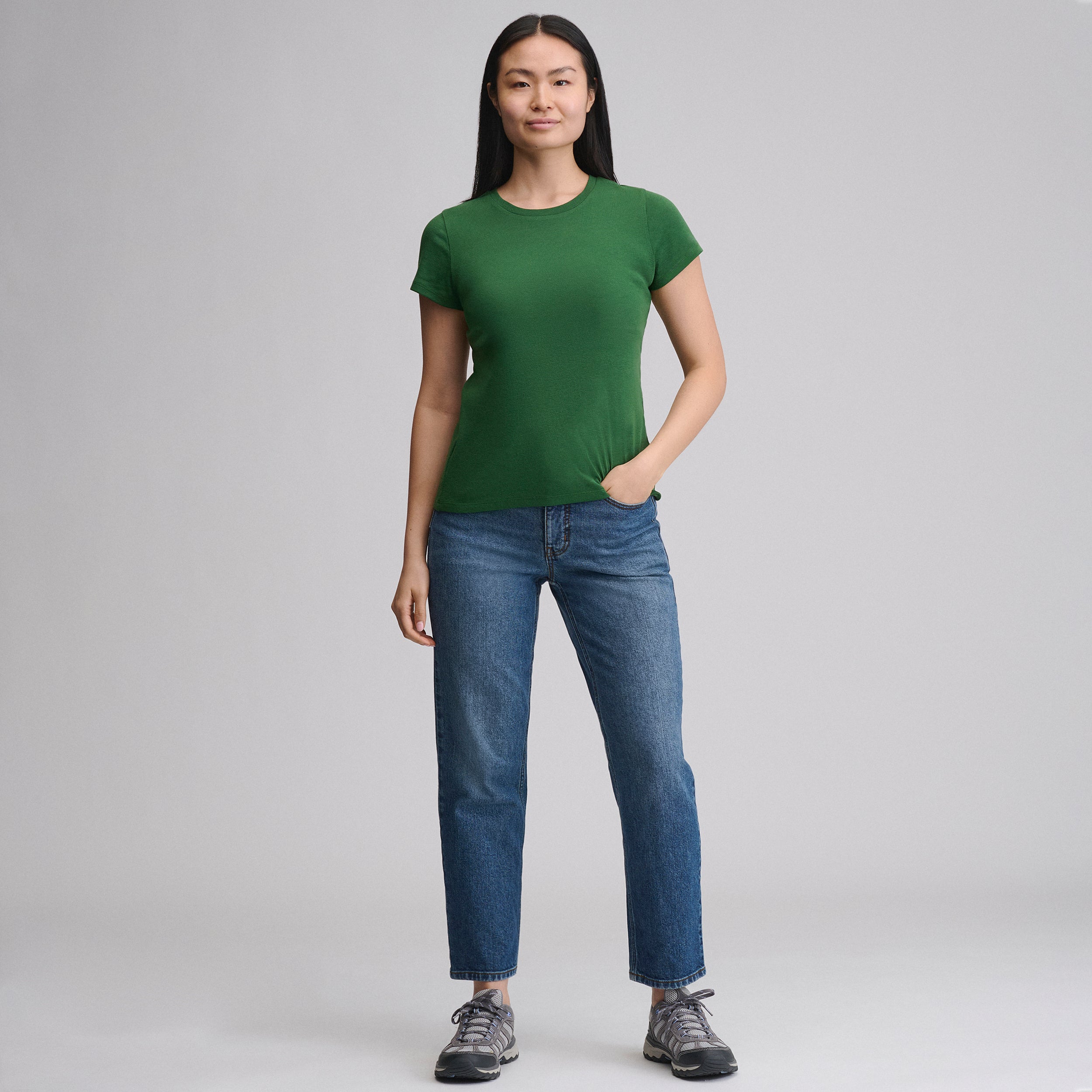 Women's Everyday Short-Sleeve Crewneck T-Shirt - Image 4