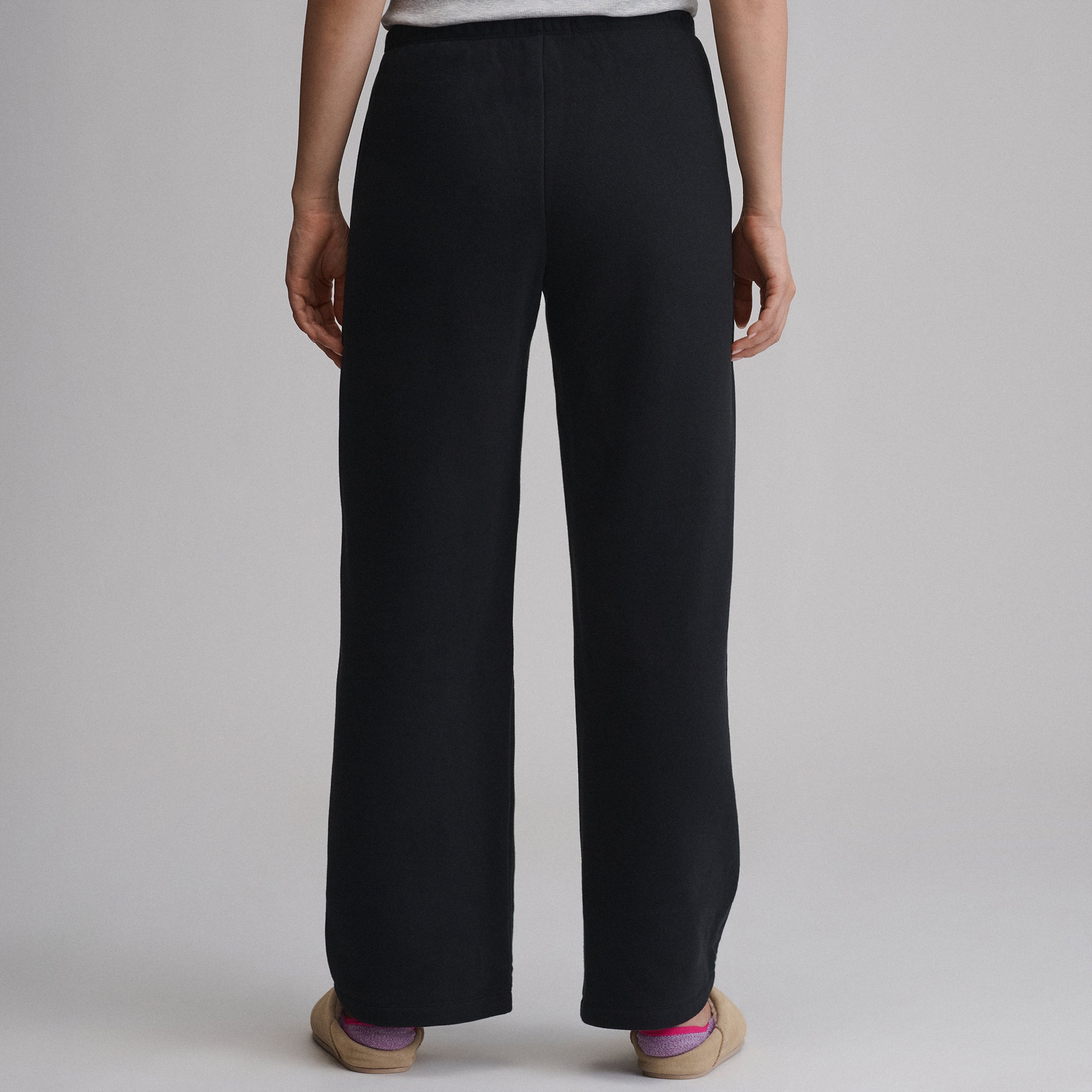 Women's Vintage Soft Relaxed Fit Wide Leg Sweatpants - Image 2