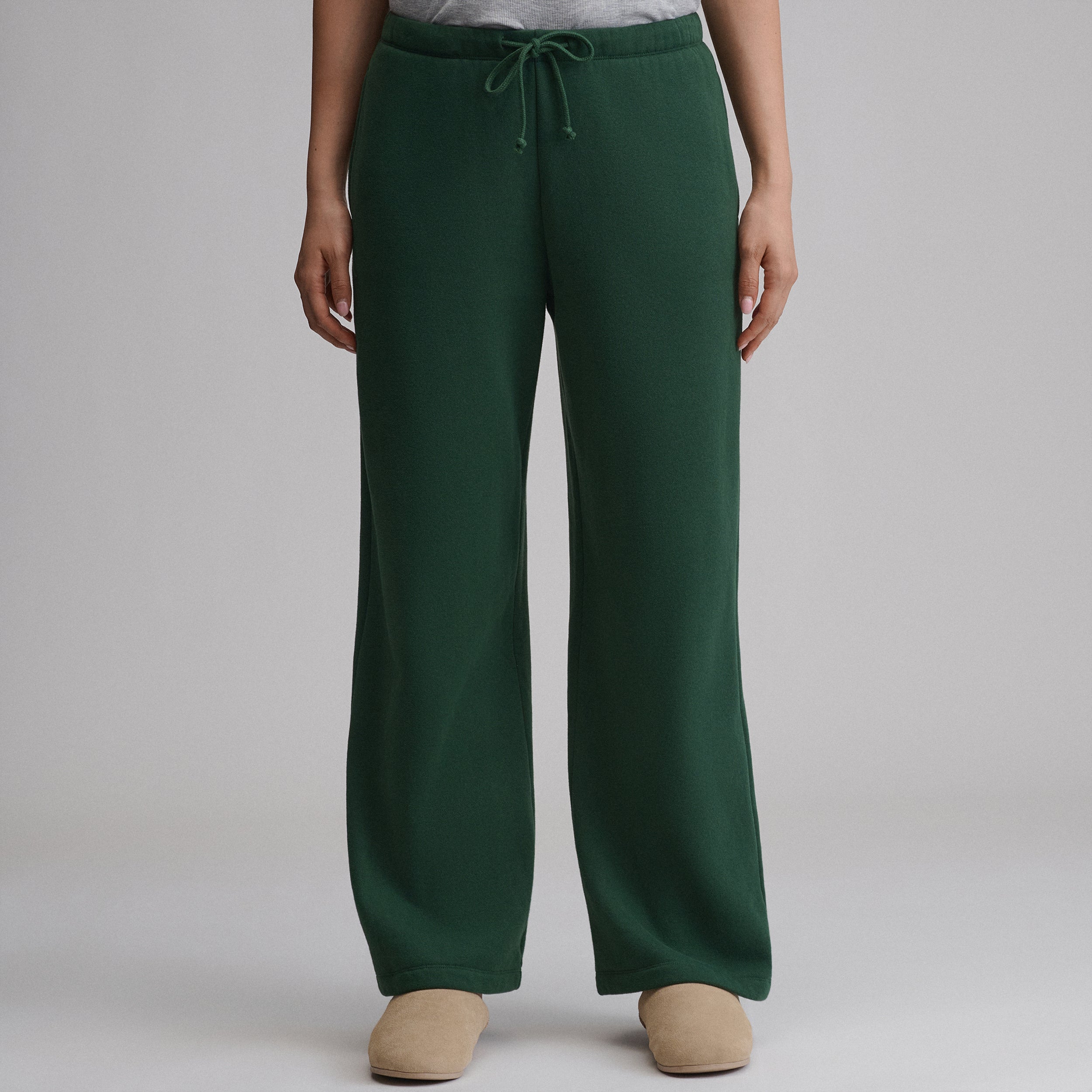 Women's Vintage Soft Relaxed Fit Wide Leg Sweatpants - Image 5