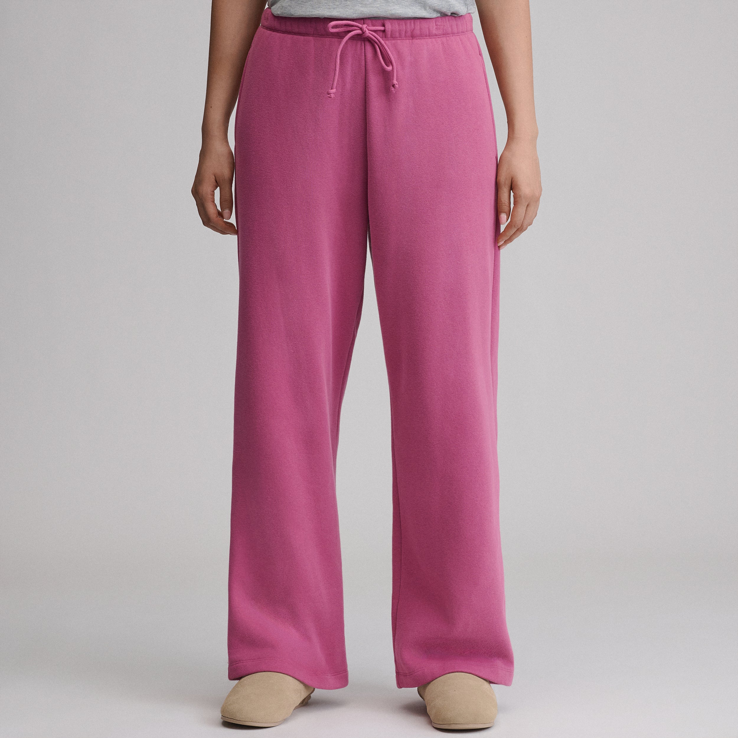 Women's Vintage Soft Relaxed Fit Wide Leg Sweatpants - Image 9
