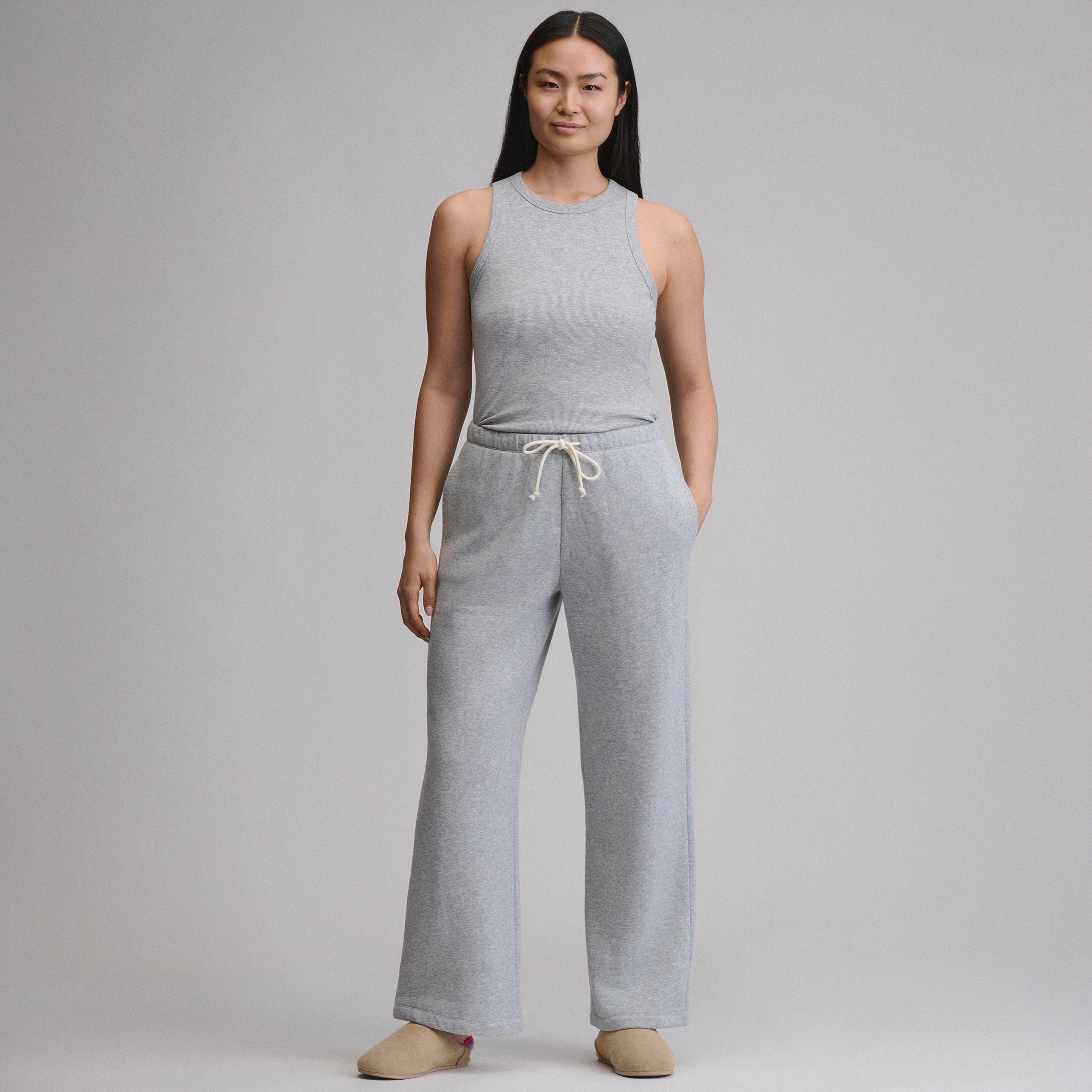 Women's Vintage Soft Relaxed Fit Wide Leg Sweatpants - Image 16