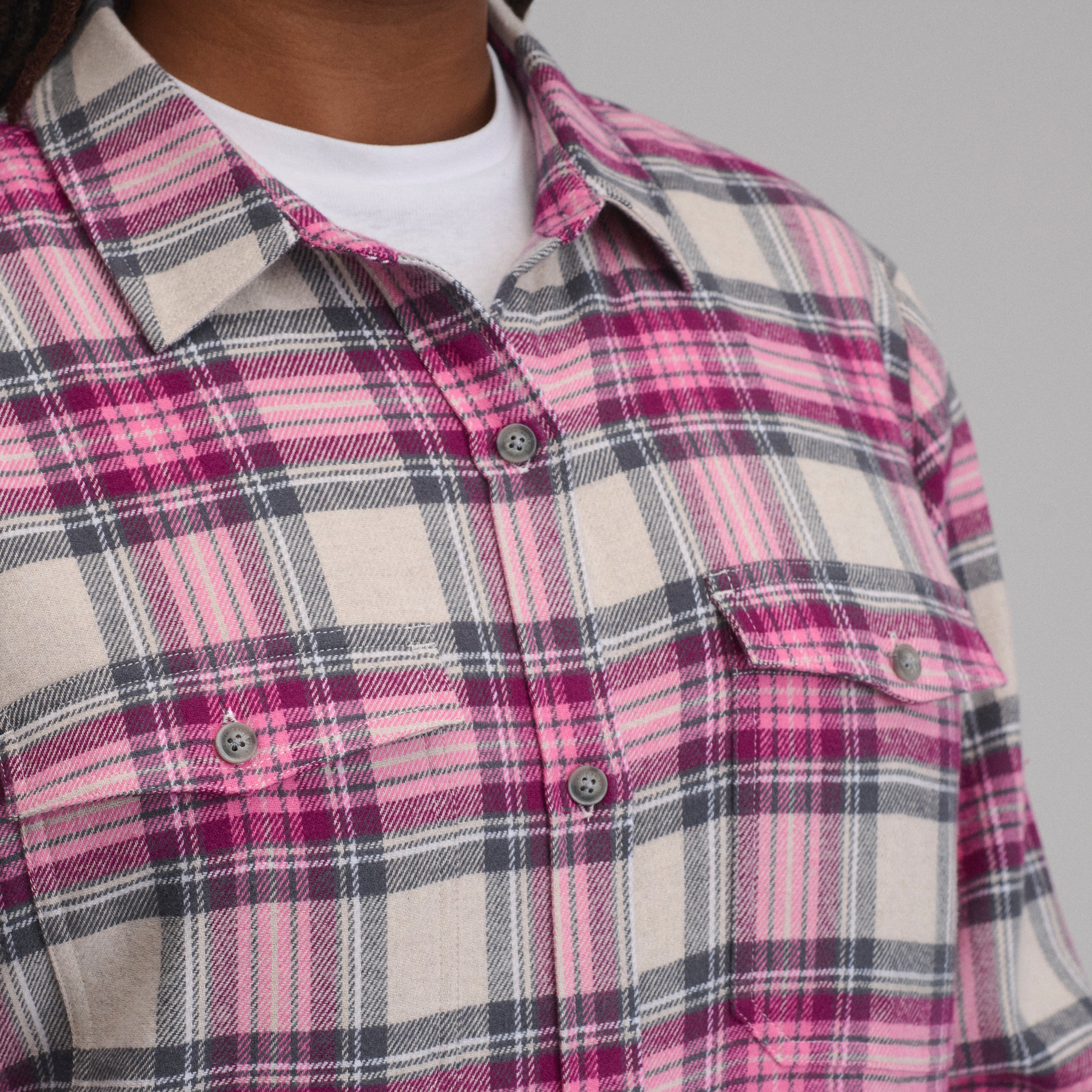 Women's Long-Sleeve Heritage Soft Classic Flannel Shirt - Image 27