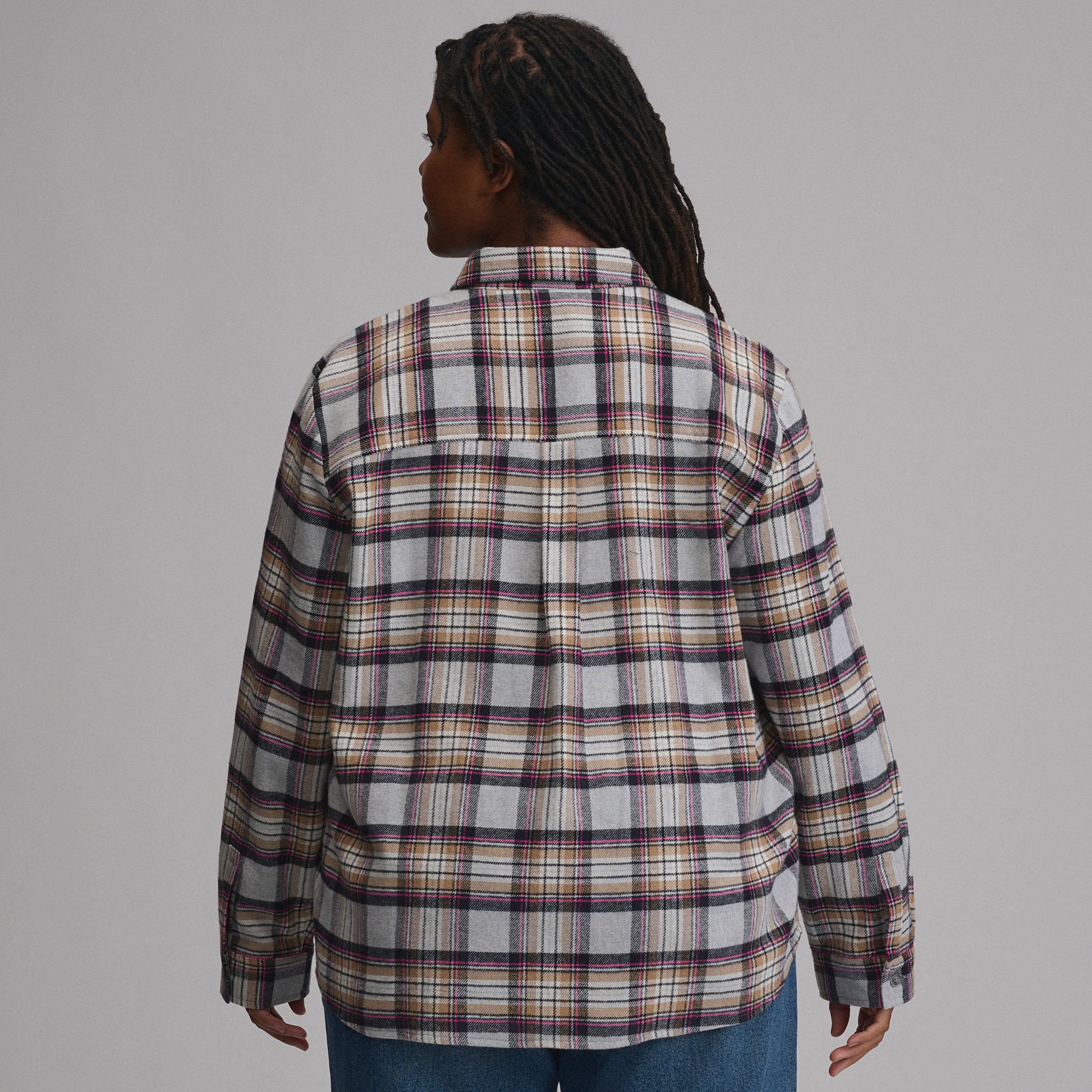 Women's Long-Sleeve Heritage Soft Classic Flannel Shirt - Image 18