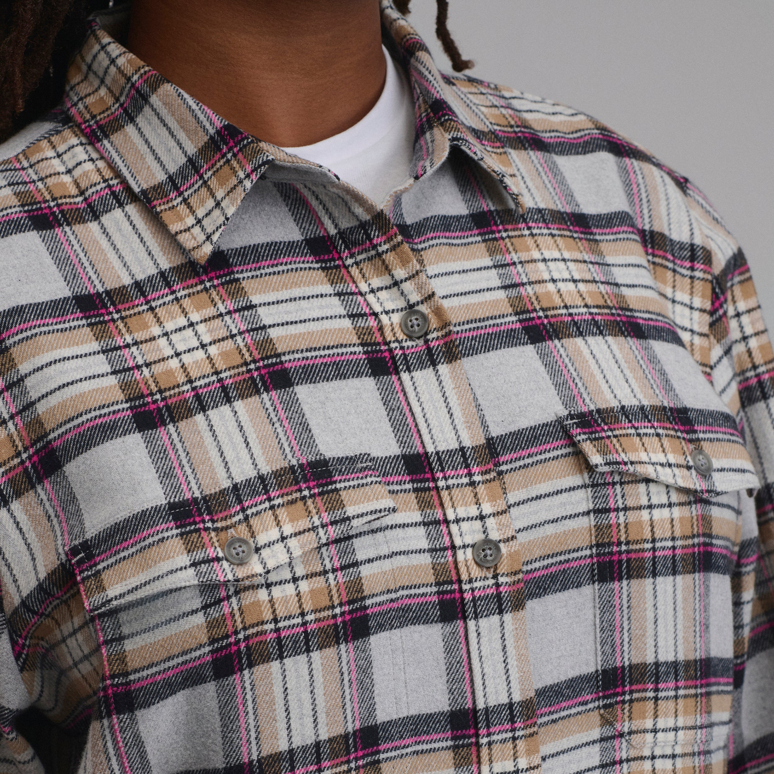 Women's Long-Sleeve Heritage Soft Classic Flannel Shirt - Image 19