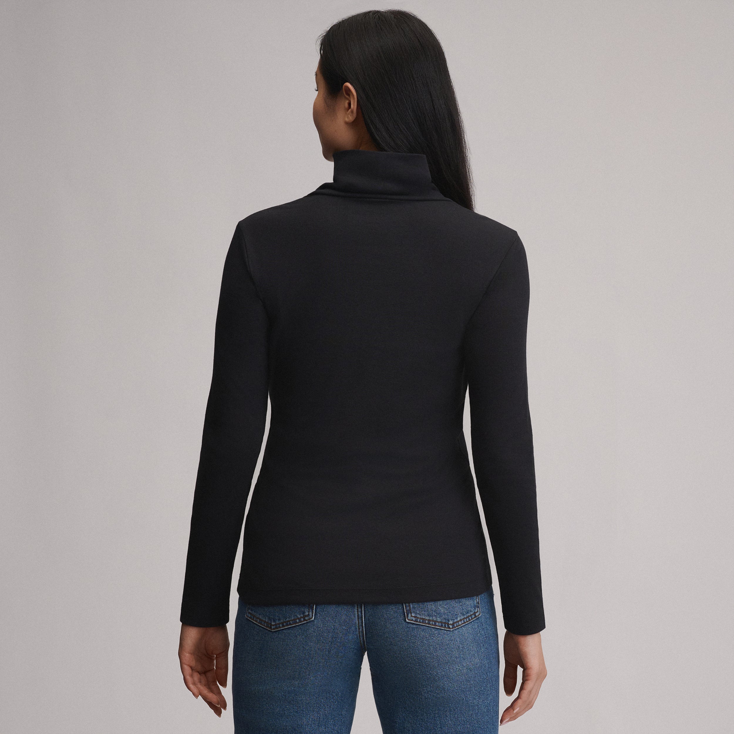 Women's Long-Sleeve Everyday Turtleneck - Image 2