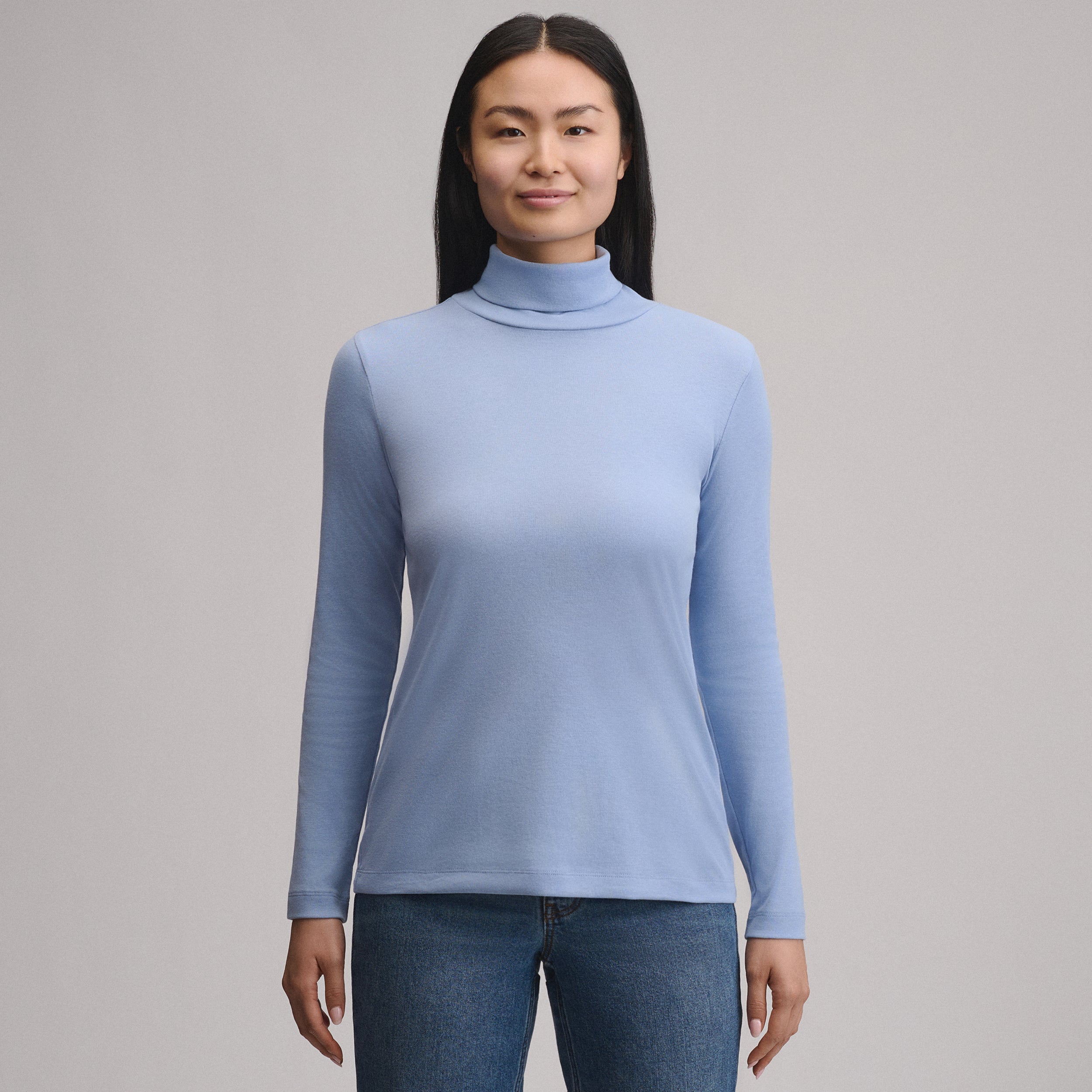 Women's Long-Sleeve Everyday Turtleneck - Image 5